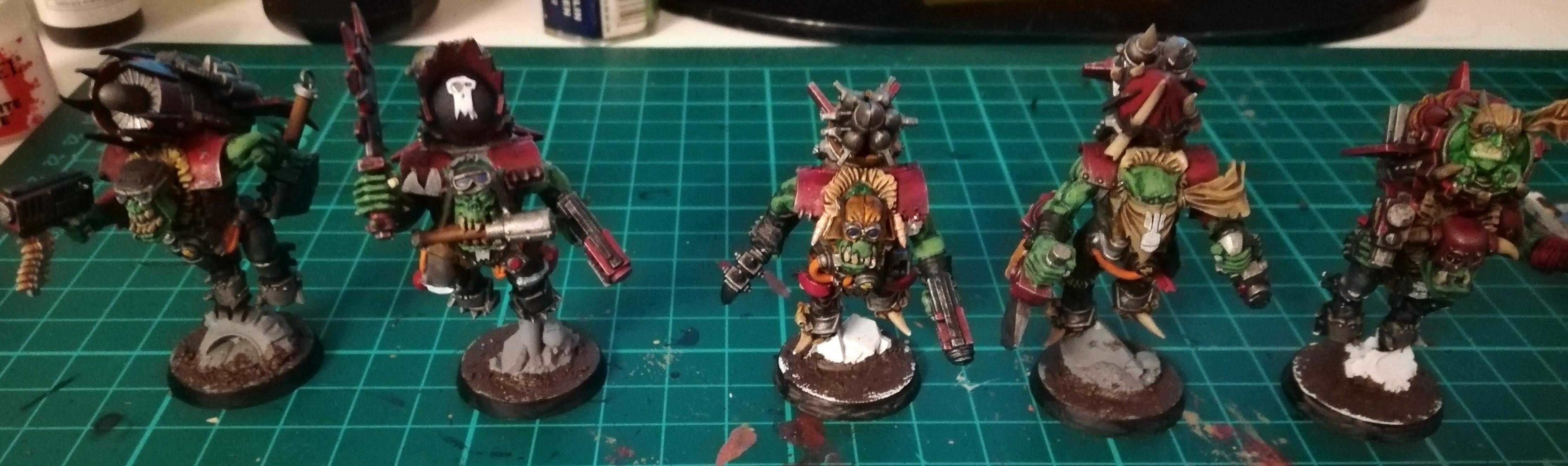 Orks, Stormboyz, Ork StormBoyz WIP