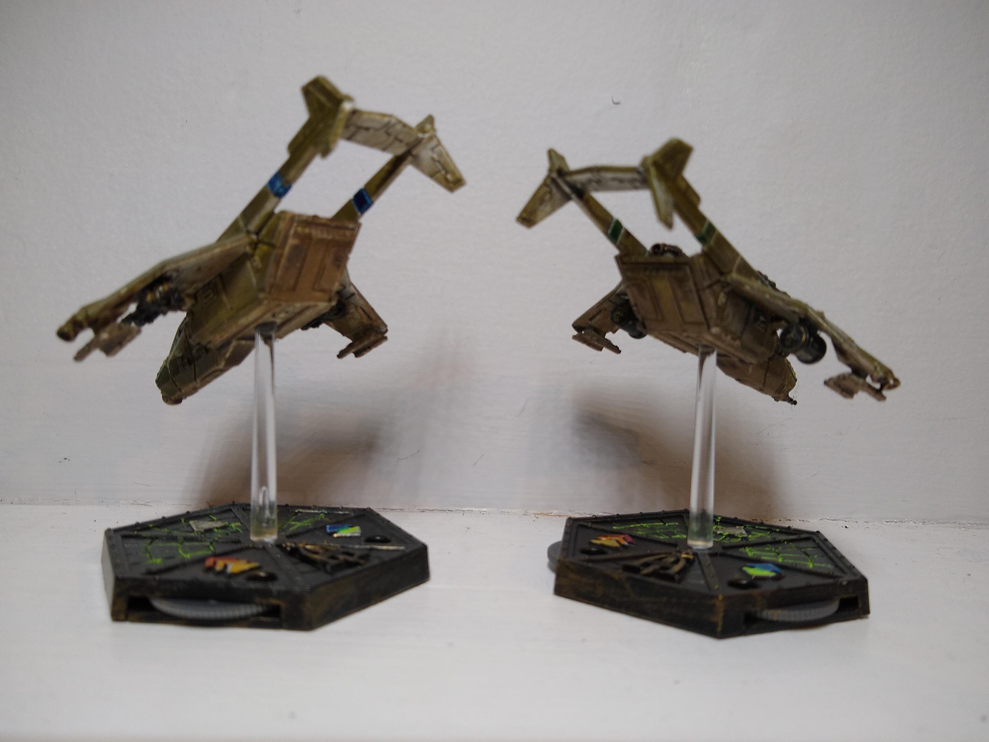 Valkyrie and Vendetta rear