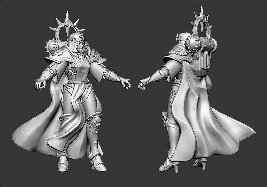 Custom Canoness - Work in Progress