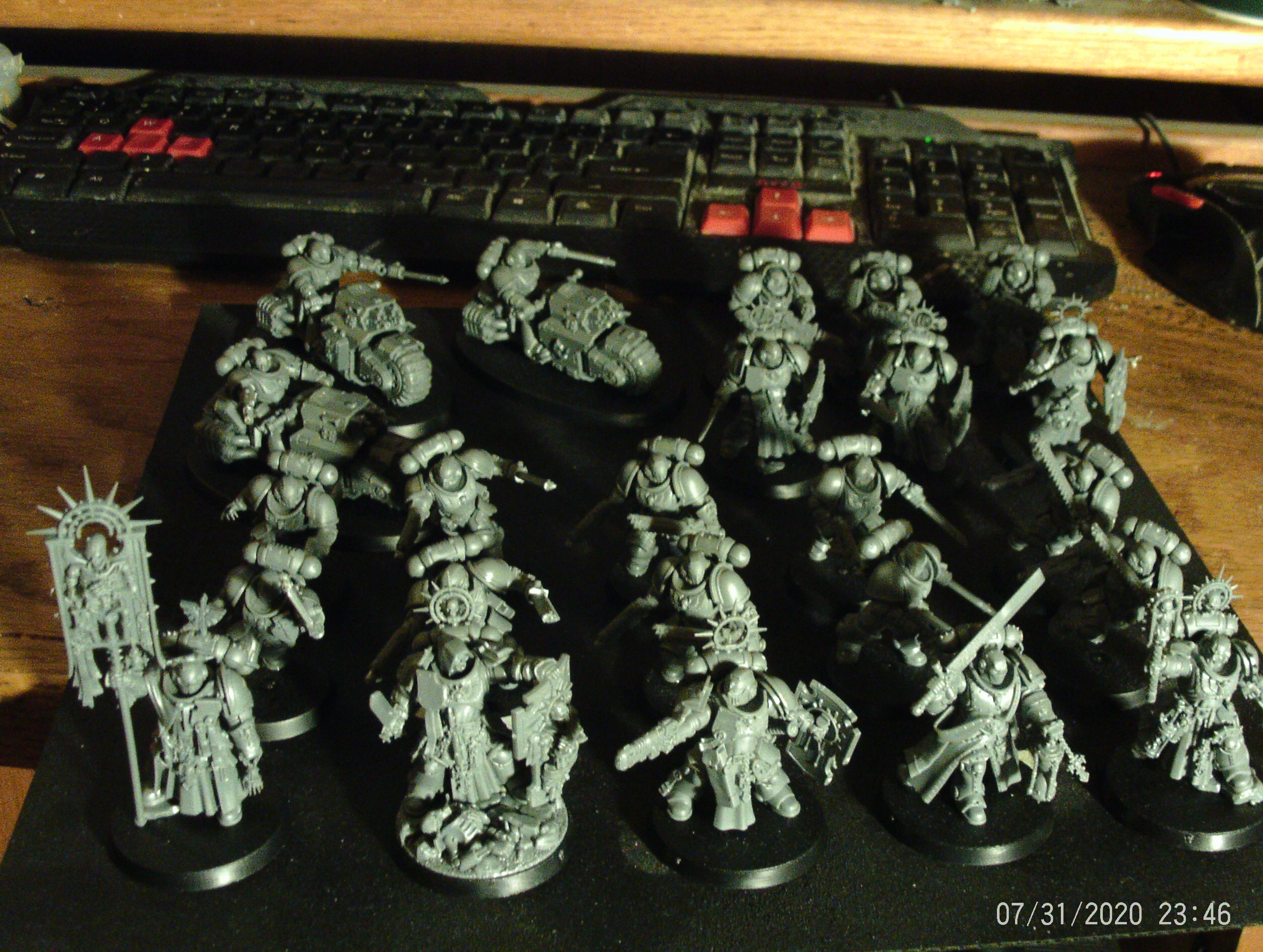 Indomitus Marines Assembled