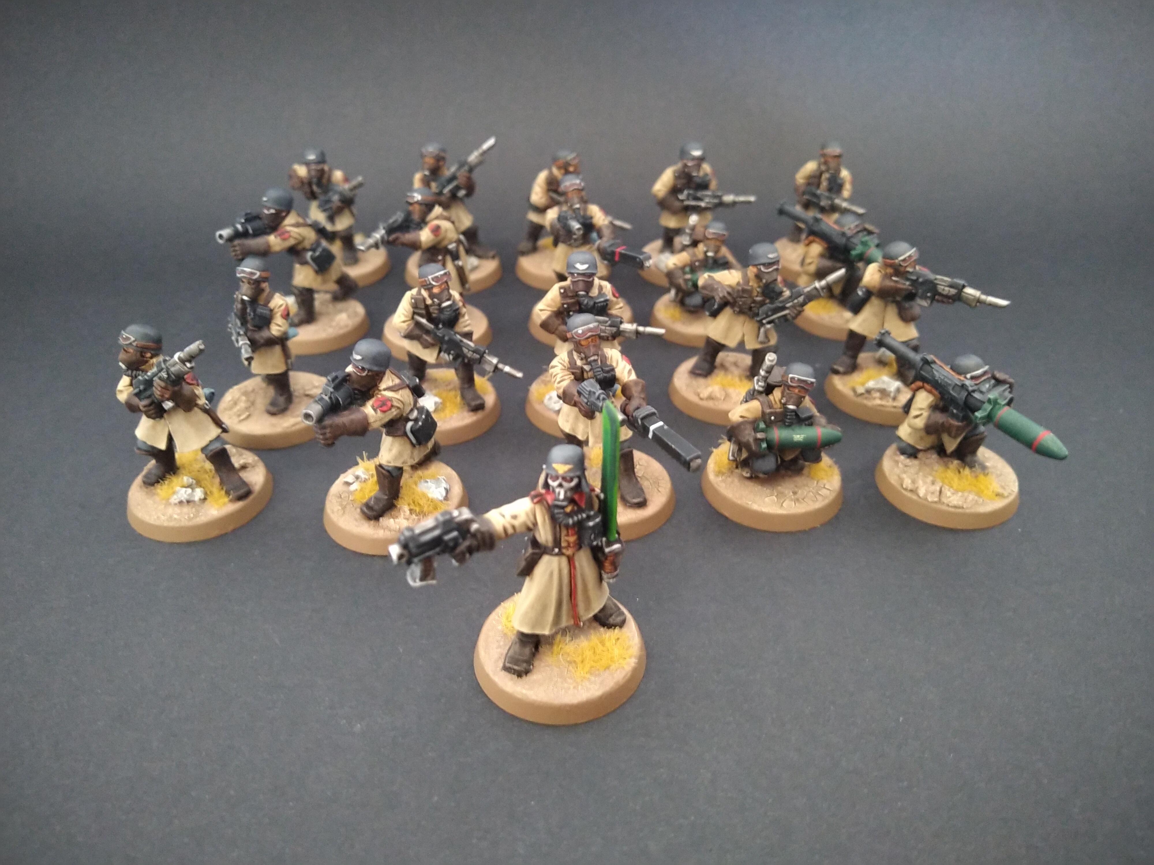 All Troop Army, Astra Militarum, Imperial Guard, Steel Legion, Warhammer 40,000