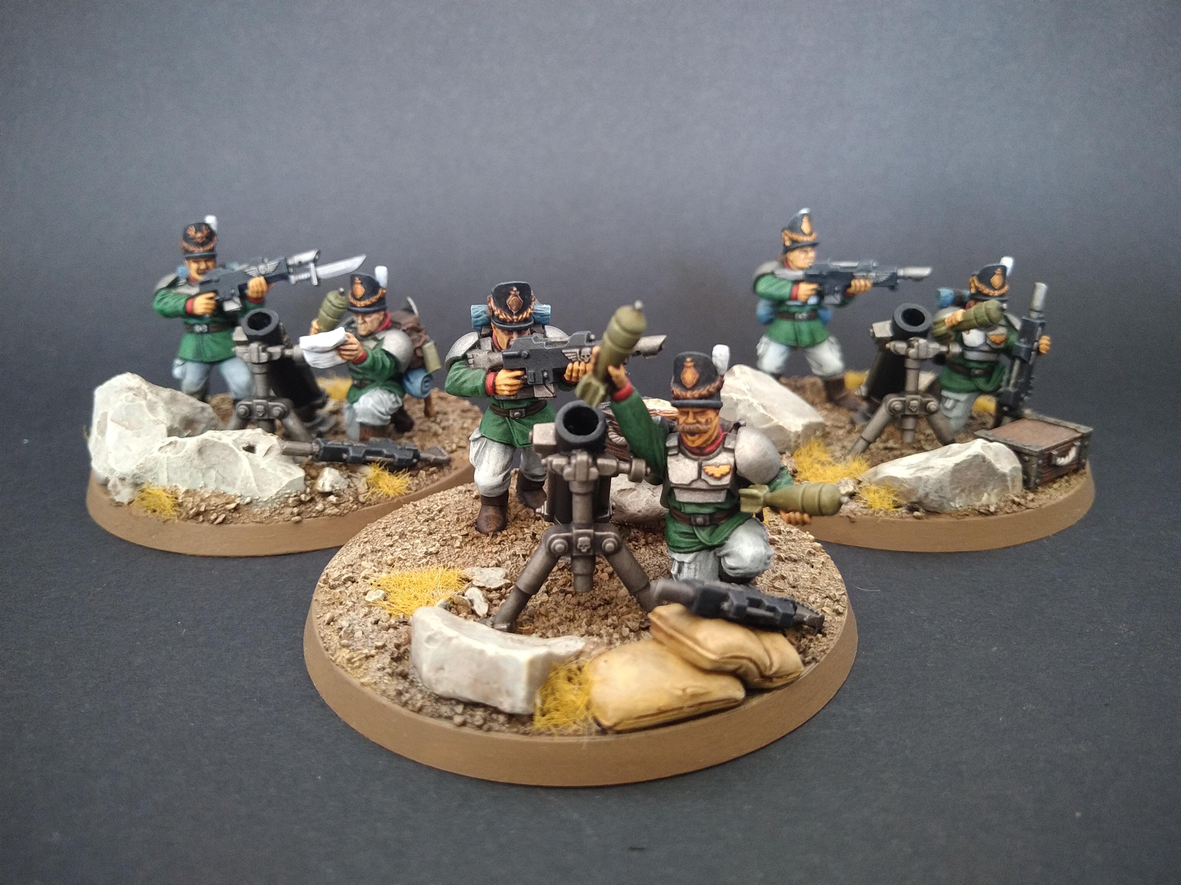 19th Century, All Troop Army, Astra Militarum, Imperial Guard, Mortar, Warhammer 40,000