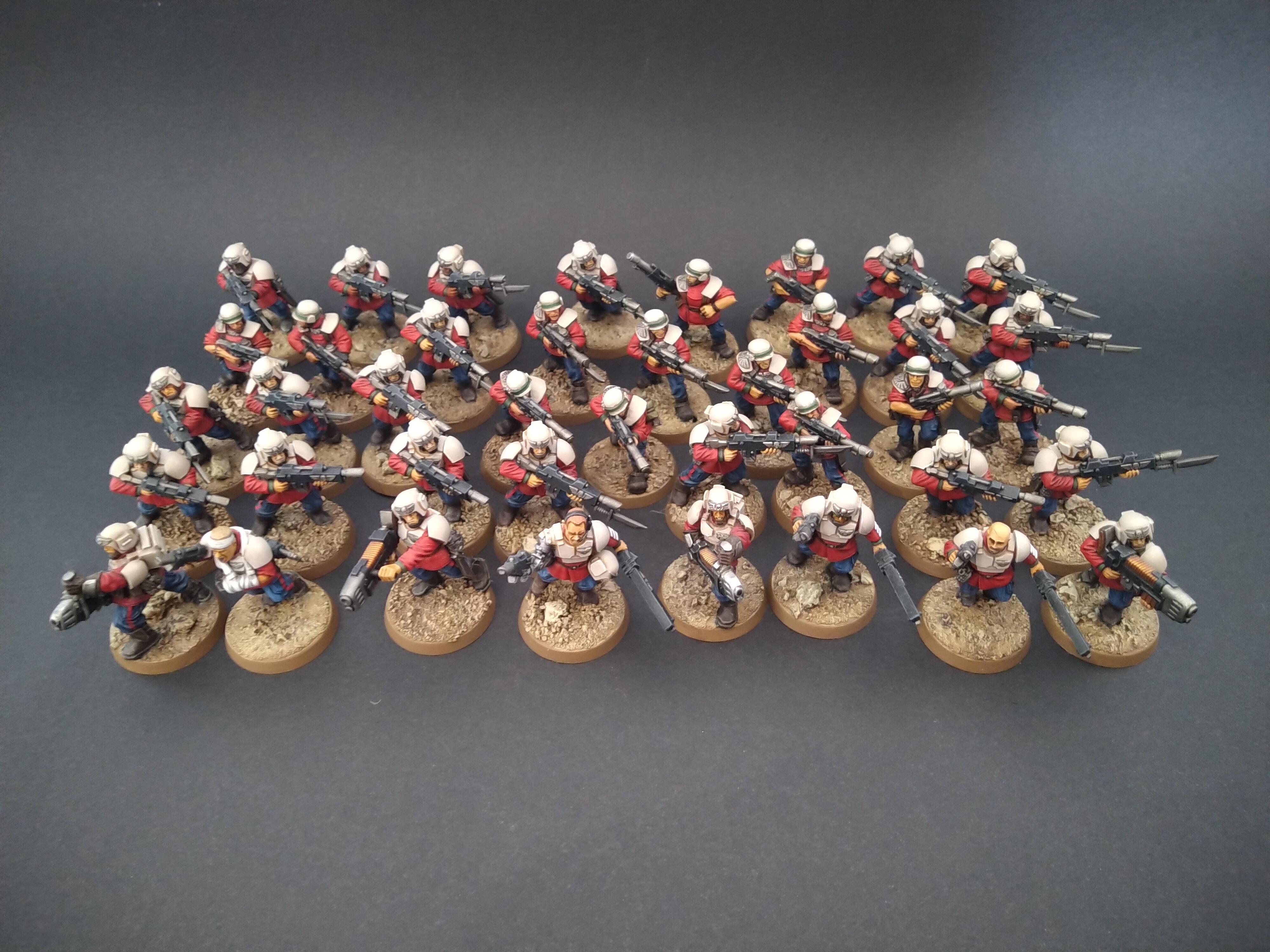 19th Century, All Troop Army, Astra Militarum, Imperial Guard, Redcoats, Troops, Warhammer 40,000