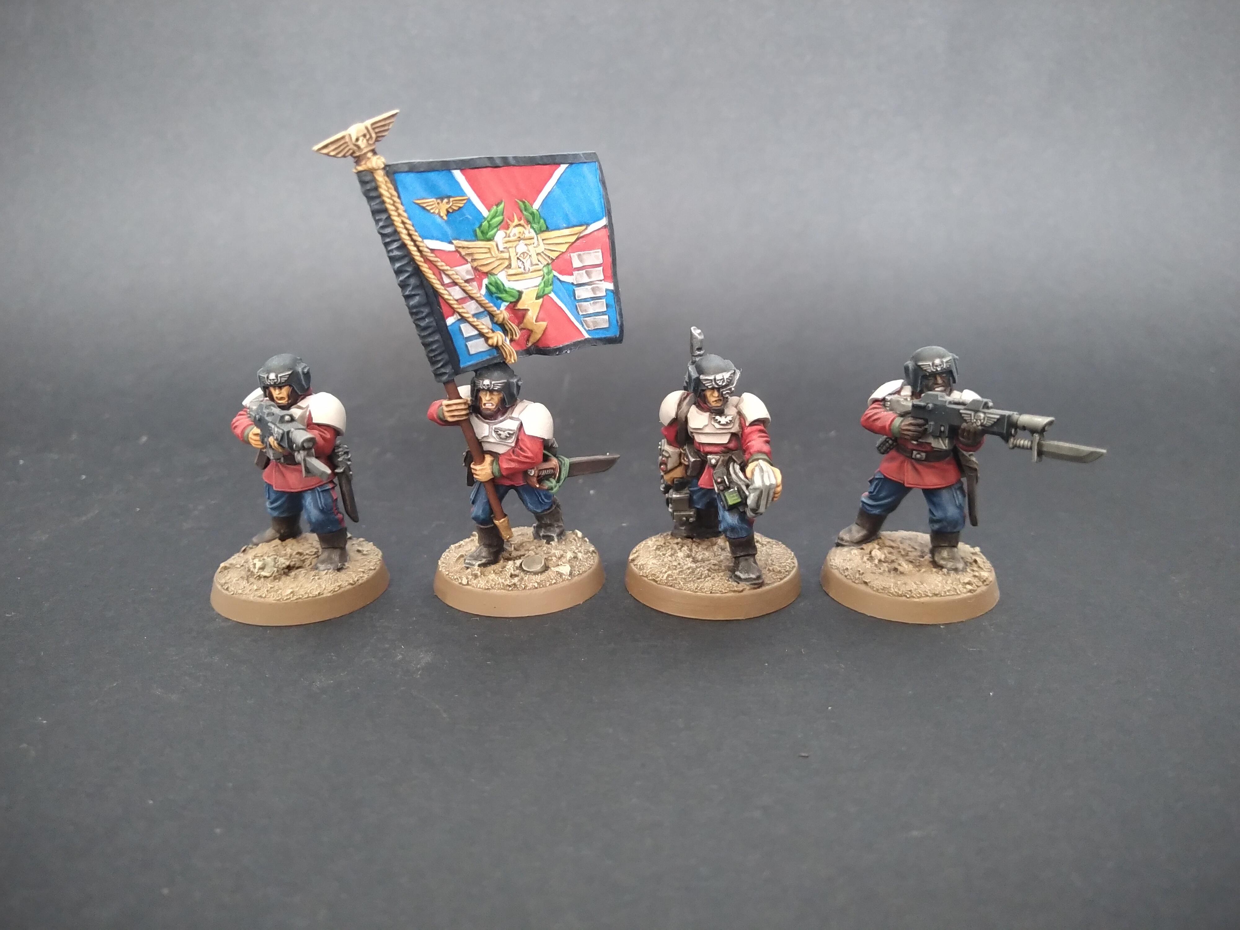 19th Century, All Troop Army, Astra Militarum, Banner, Command Squad, Imperial Guard, Medic, Redcoats, Warhammer 40,000