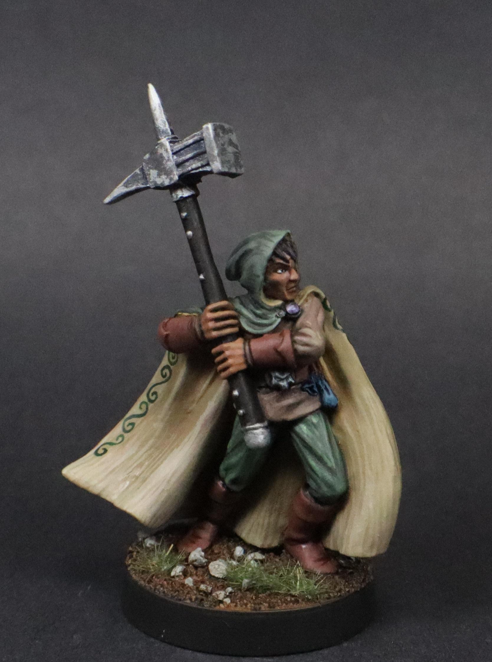 Rebel Miniatures Painted Oalf The Ranger 28mm Dark Hold (metal Miniature)
