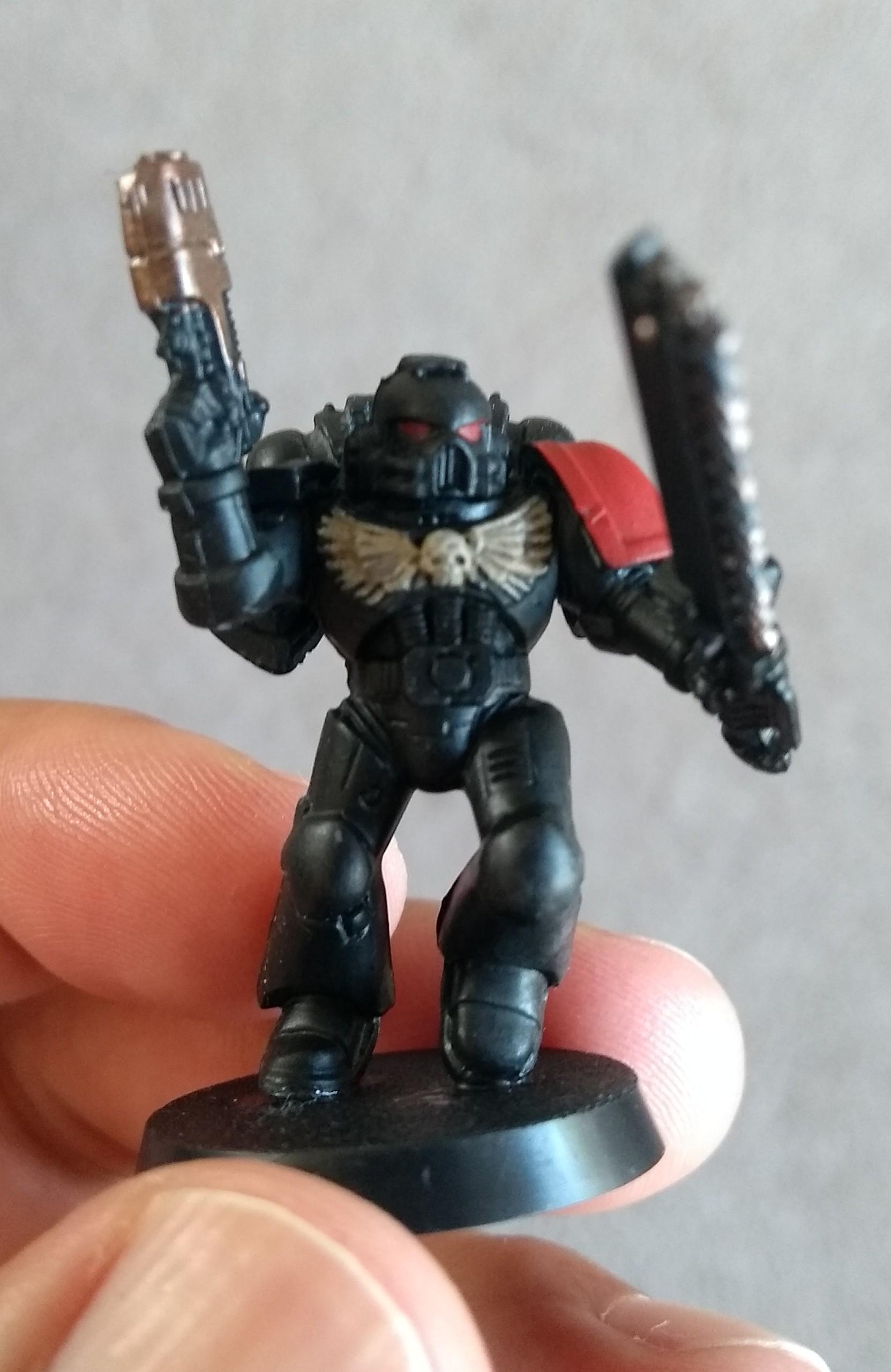 Assault Marine with Plasma Pistol and Chainsword