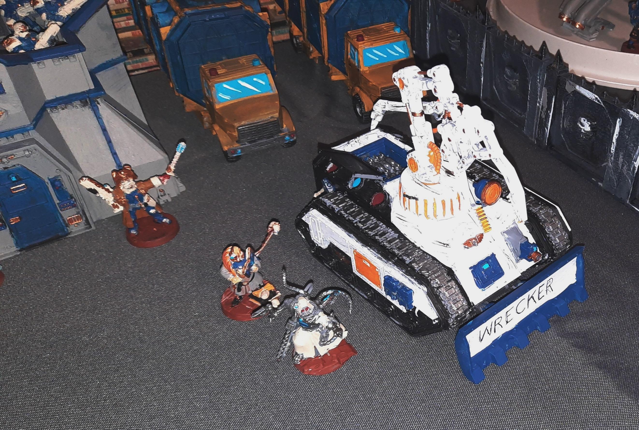 Adeptus Arbites, Atlas, Imperial Guard, Tow Truck, Wrecker