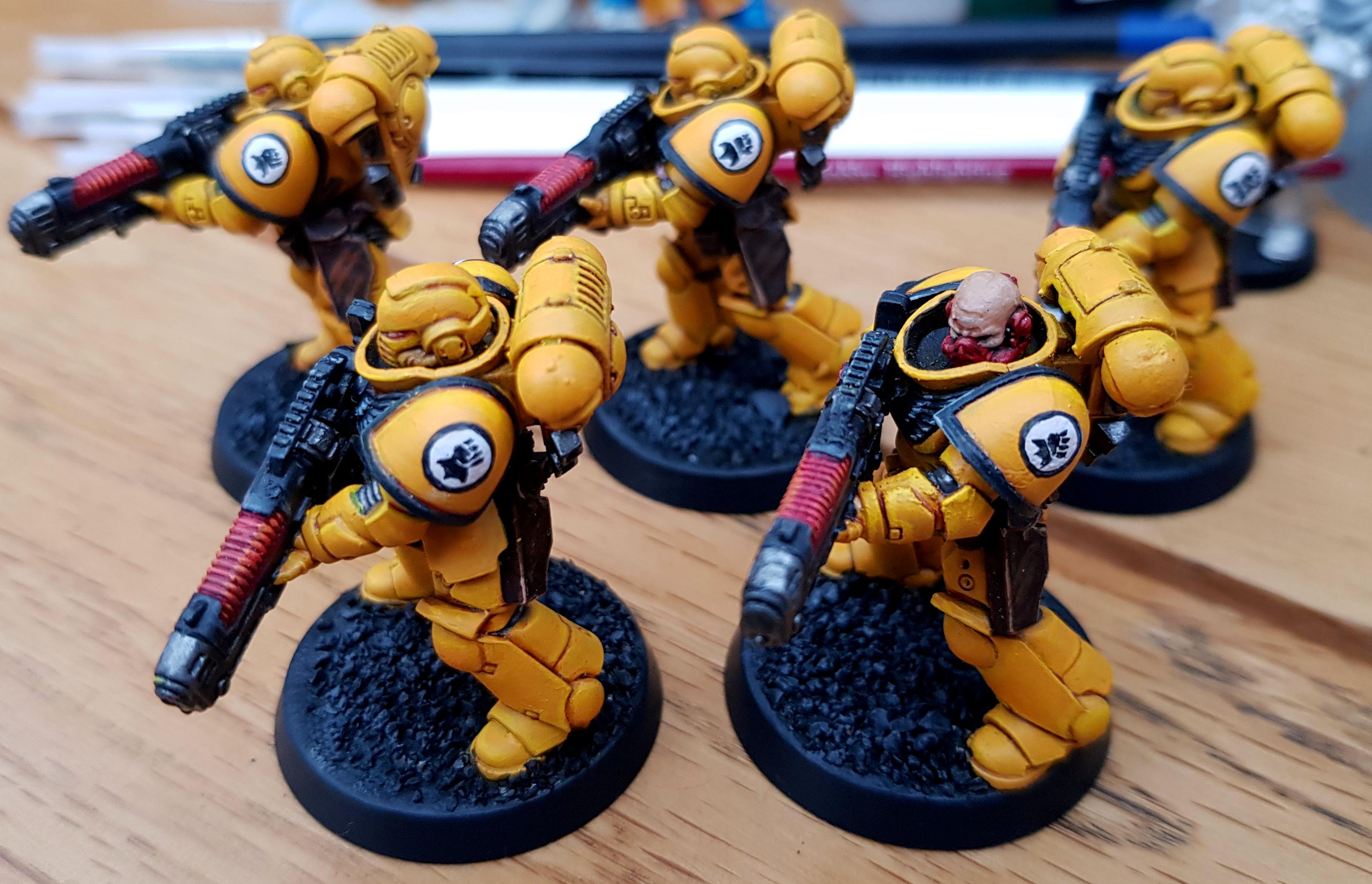 Imperial Fists Hellblasters