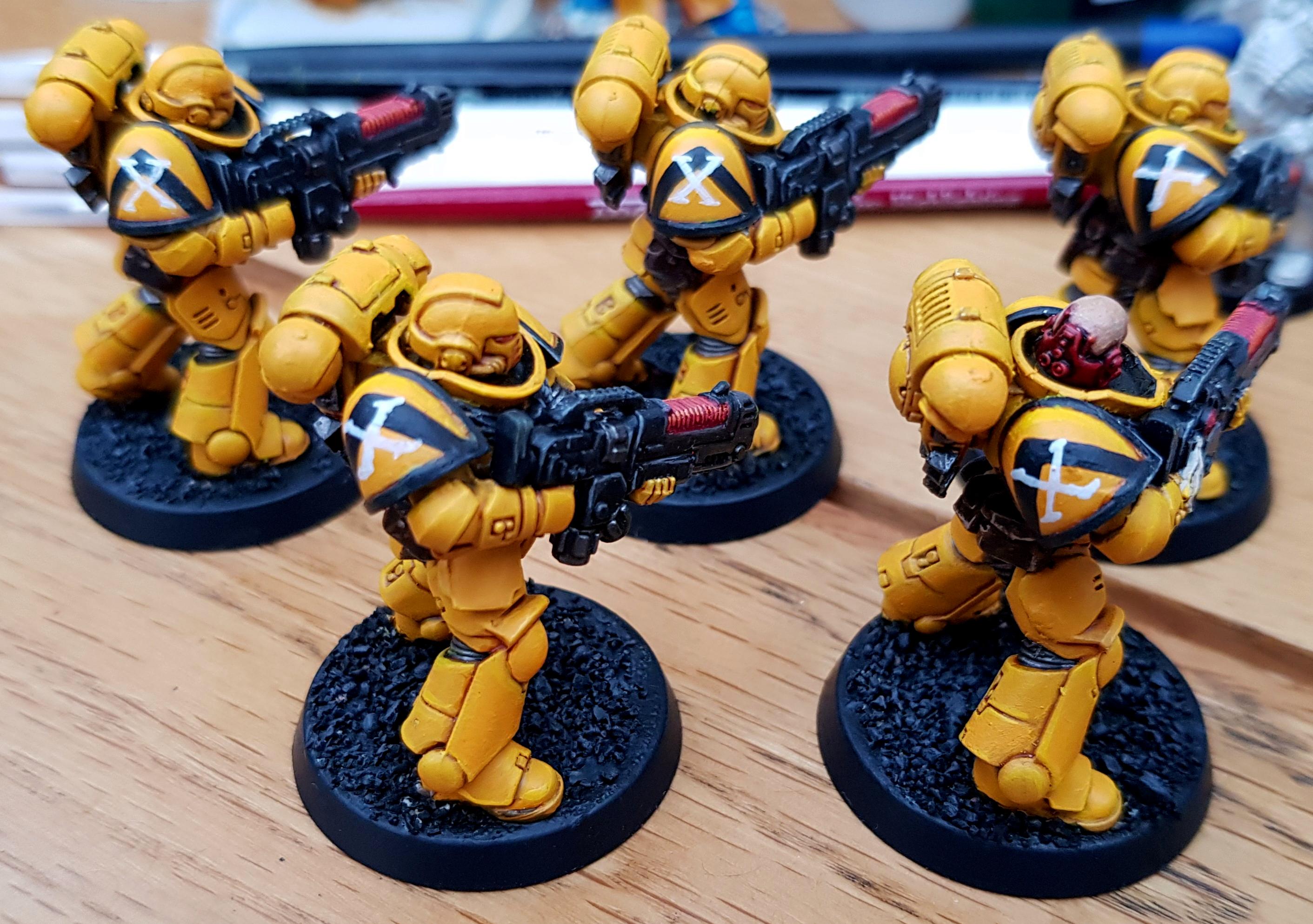 Imperial Fists Hellblasters