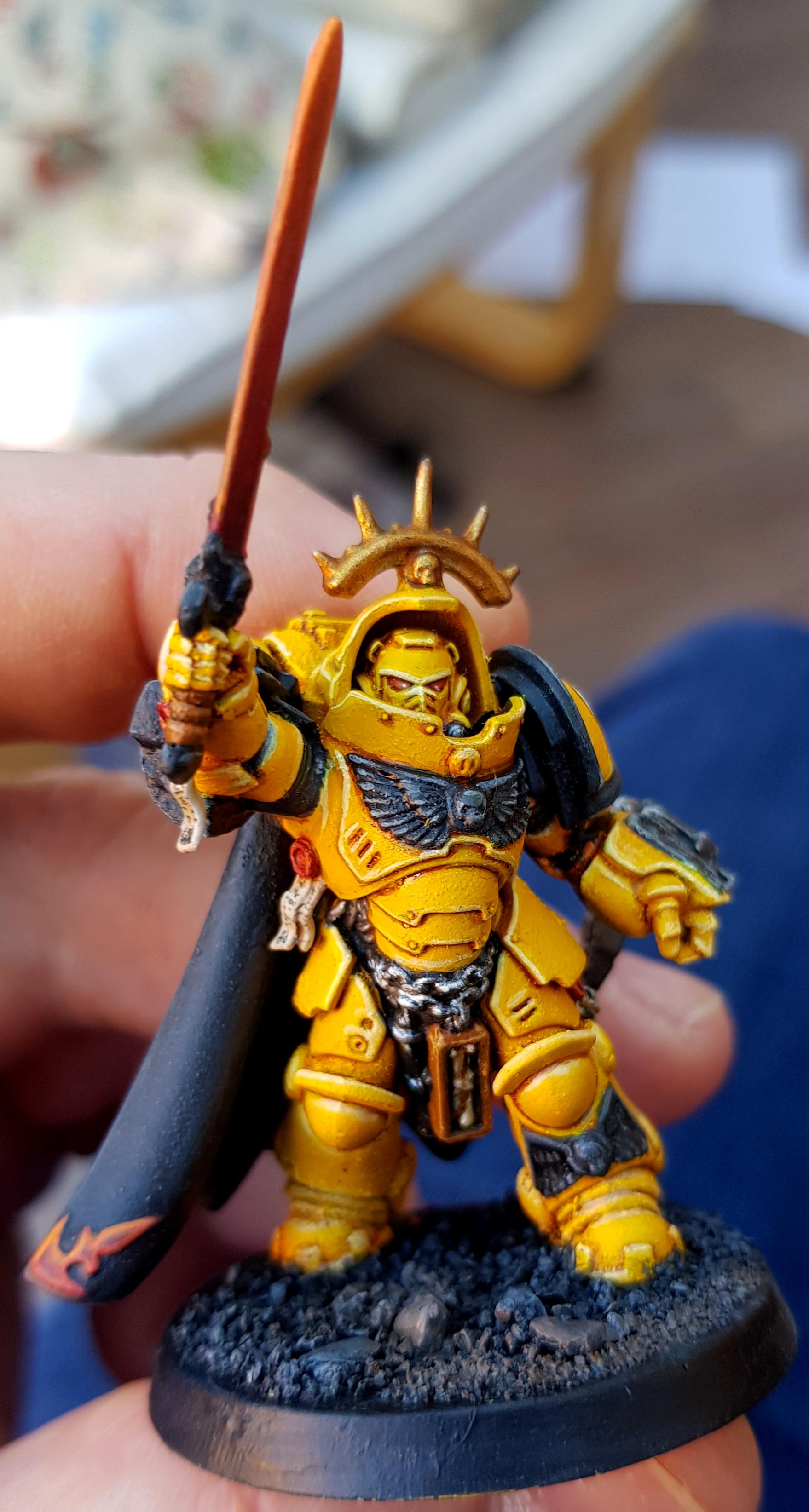Imperial Fists Gravis Captain