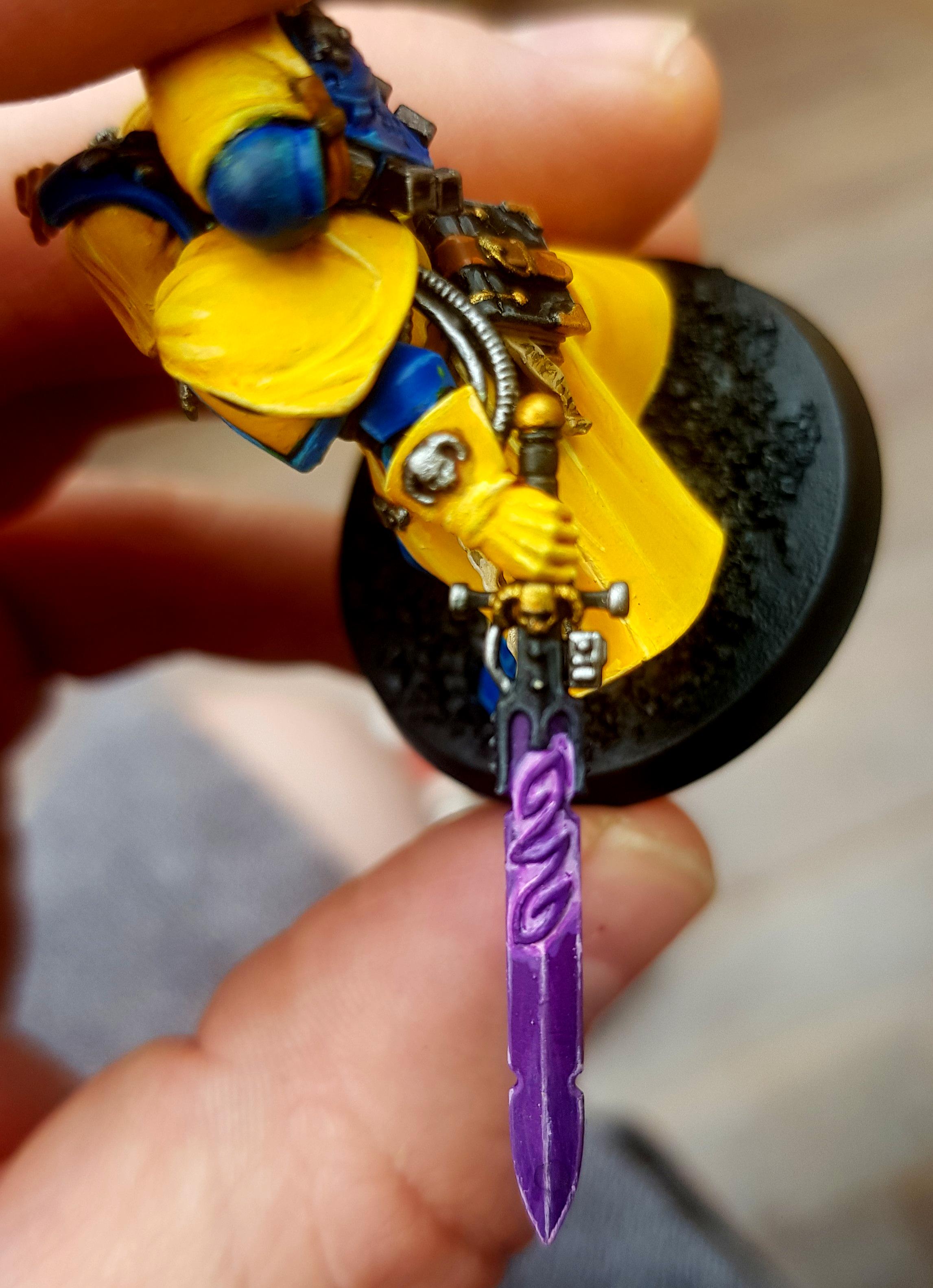 Imperial Fists Librarian