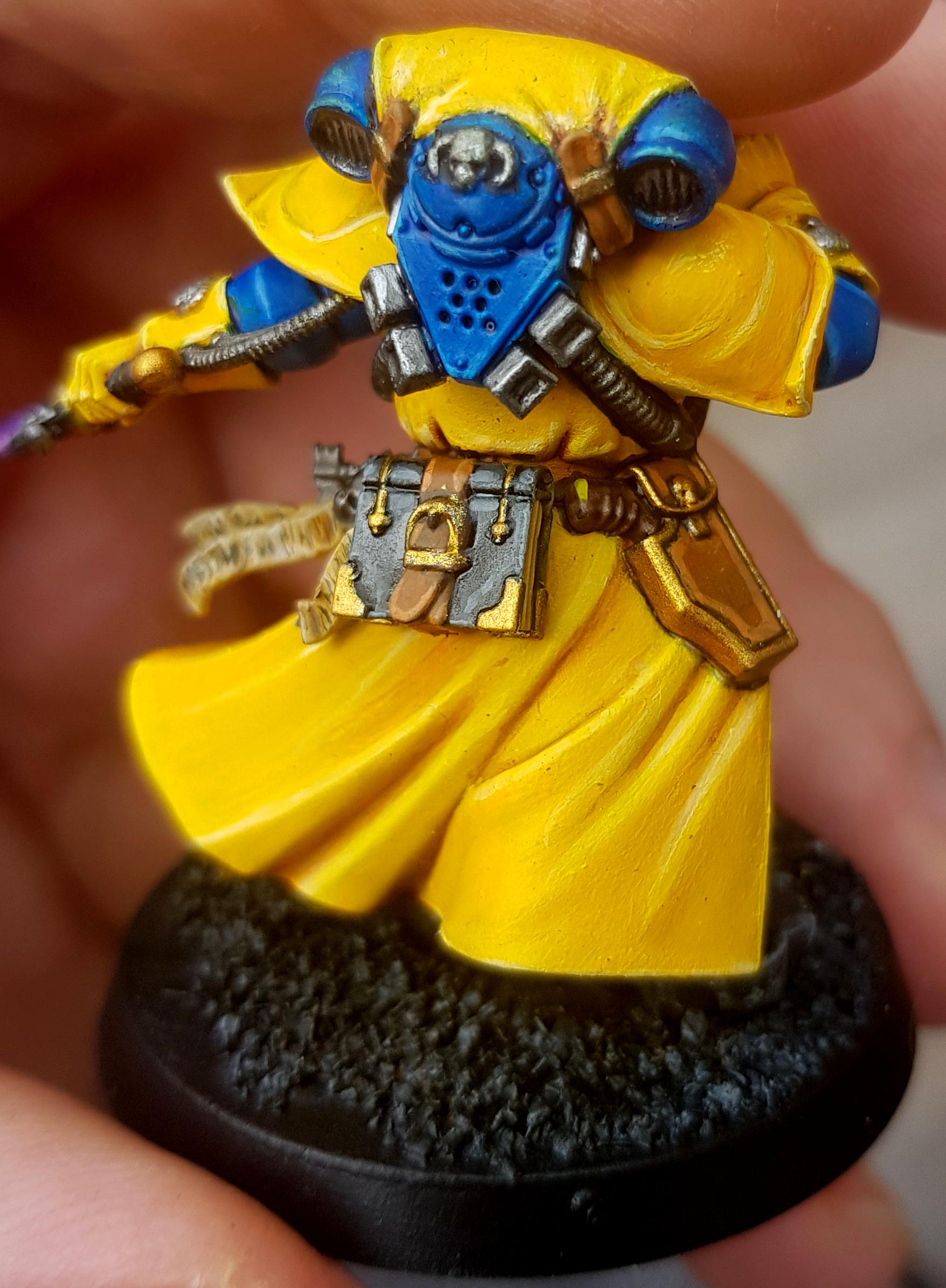 Imperial Fists Librarian