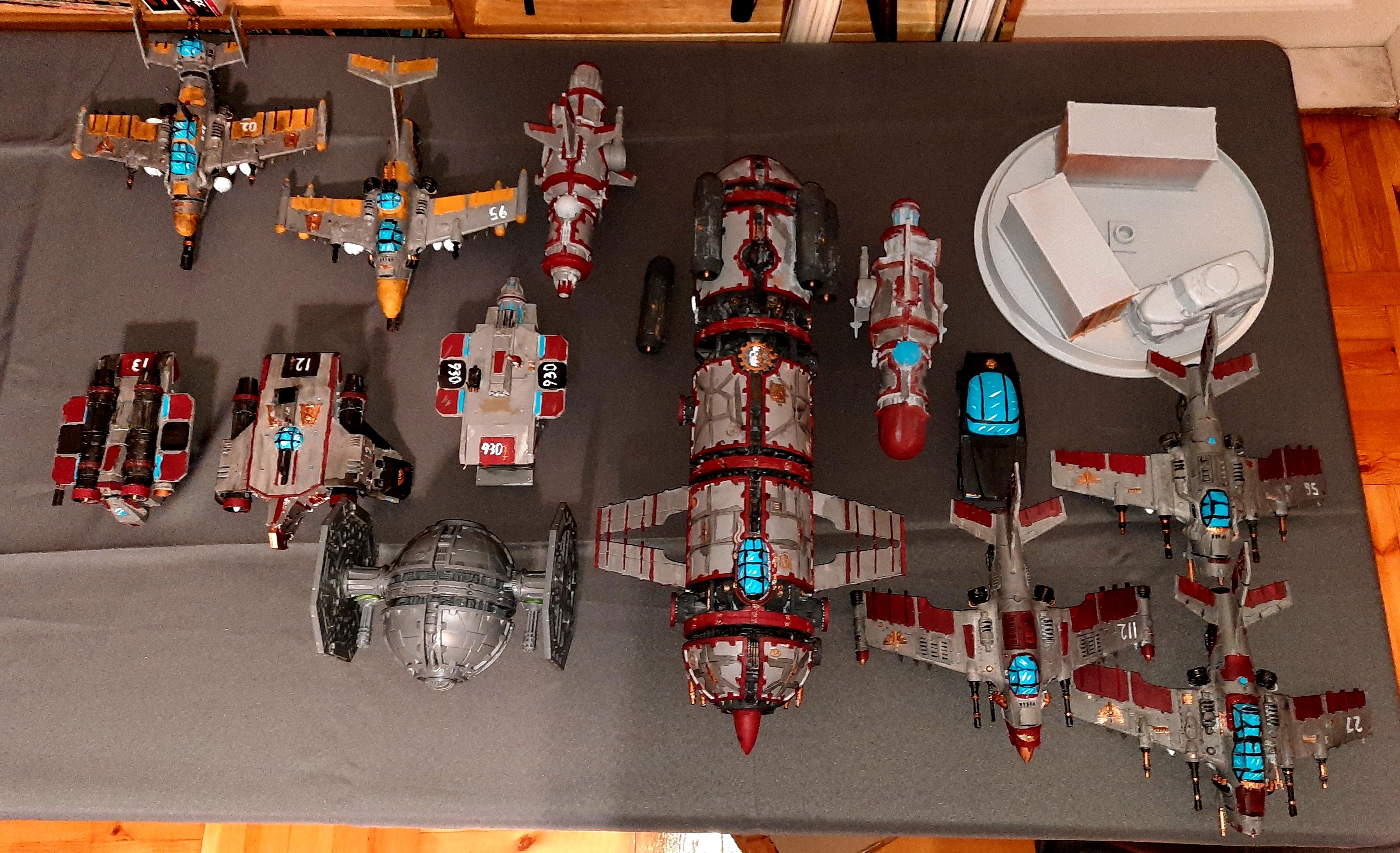 Air Force, Bomber, Counts As, Dakkajet, Fliers, Imperial Guard, Shuttle, Thunderbolt