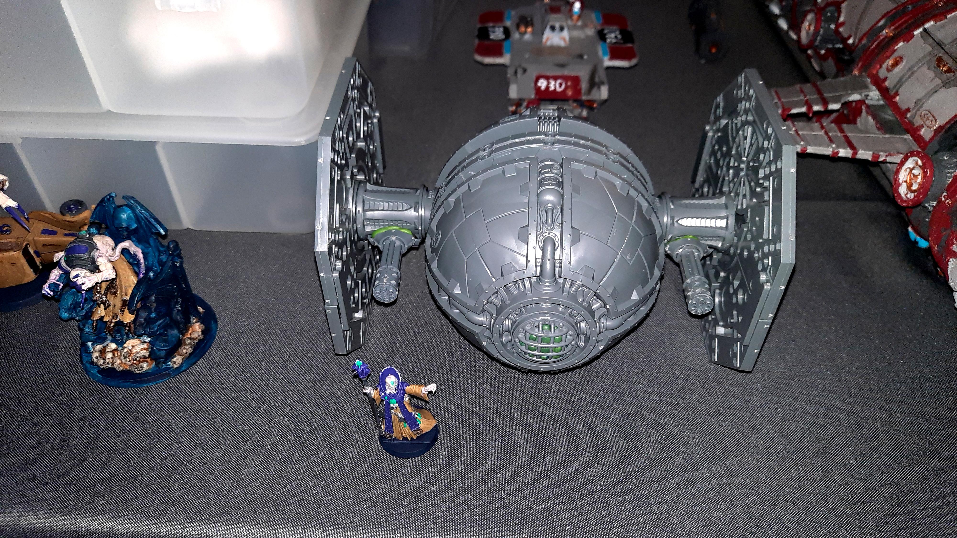 Flyer, Kitbash, Star Wars, Tie Fighter, Vulture