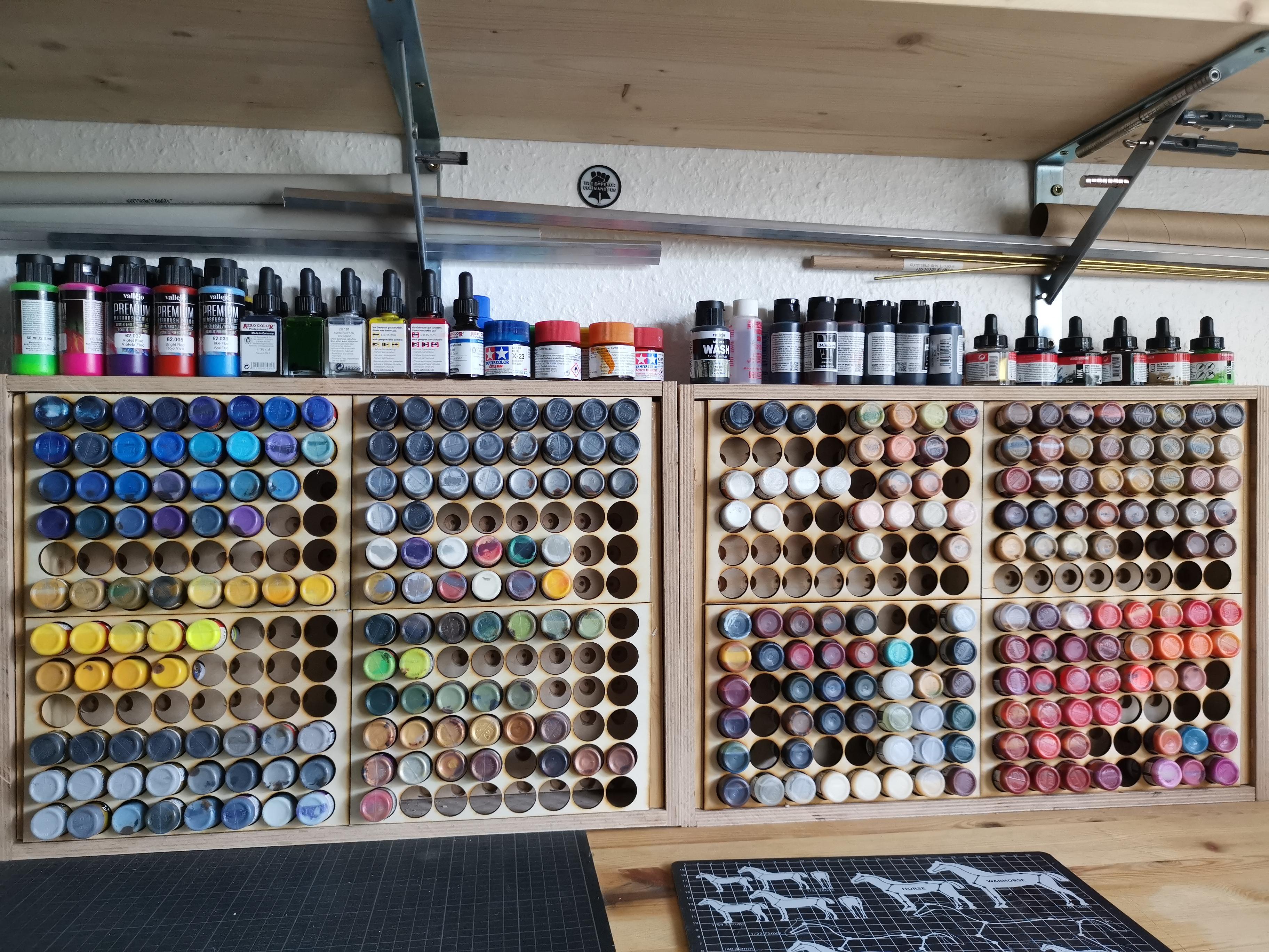 Paint Storage, My paintshelf
