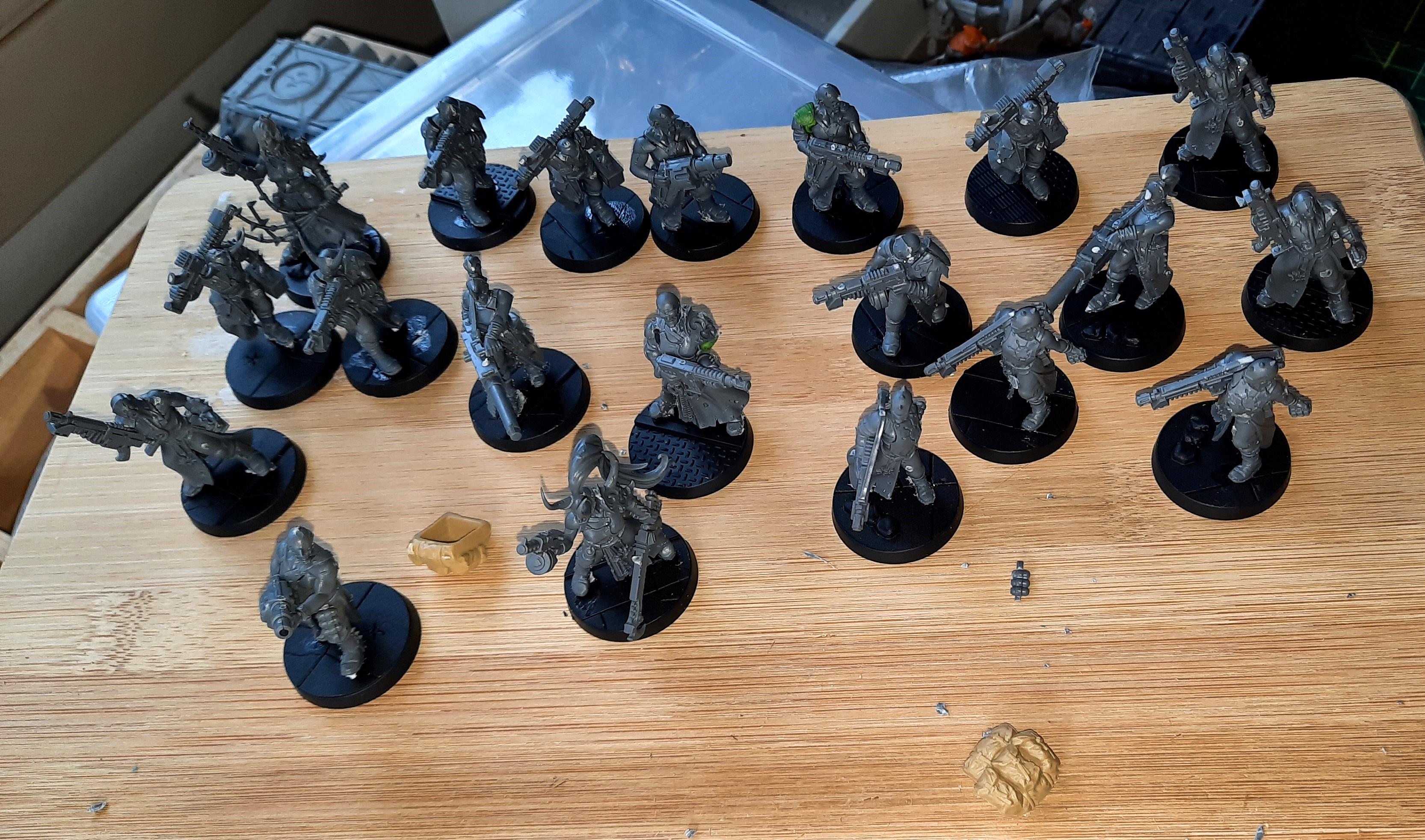 Acolytes, Chaos, Cultist, Cultists Of The Abyss, Genestealer Cult