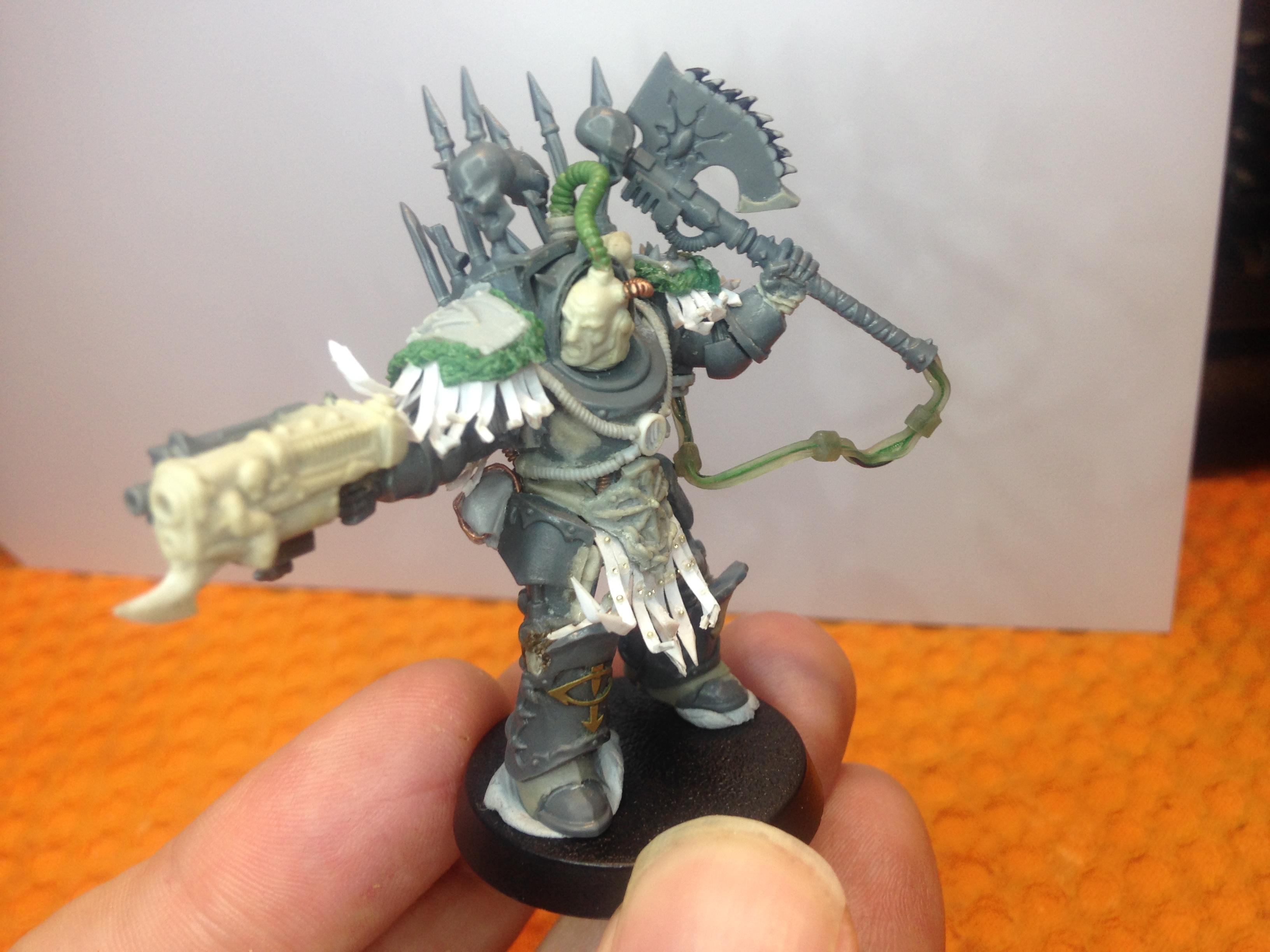 Black Legion, Bringers Of Despair, Cataphractii, Chaos Space Marines, Chaos Undivided, Conversion