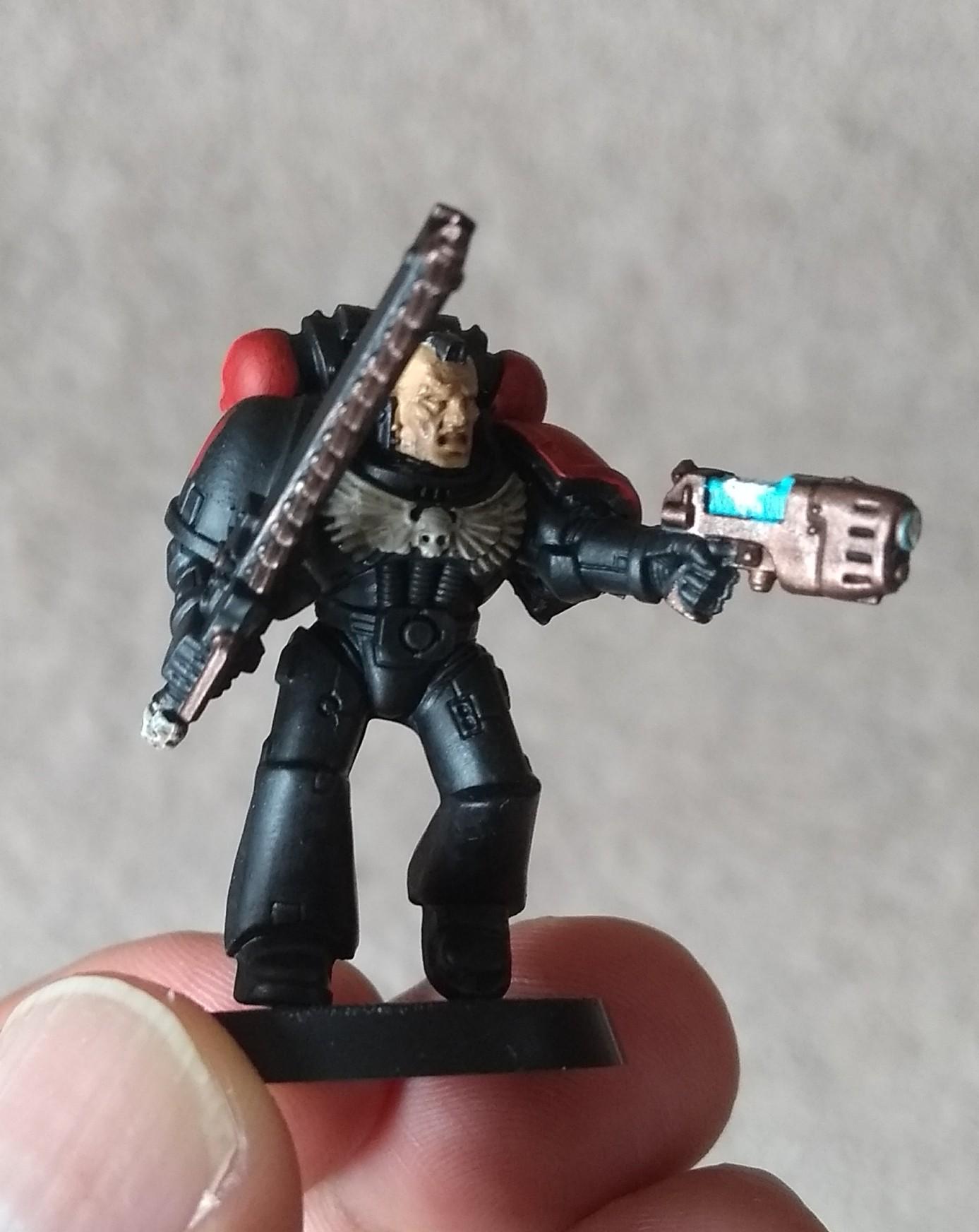 Assault Marine with Plasma Pistol and Chainsword