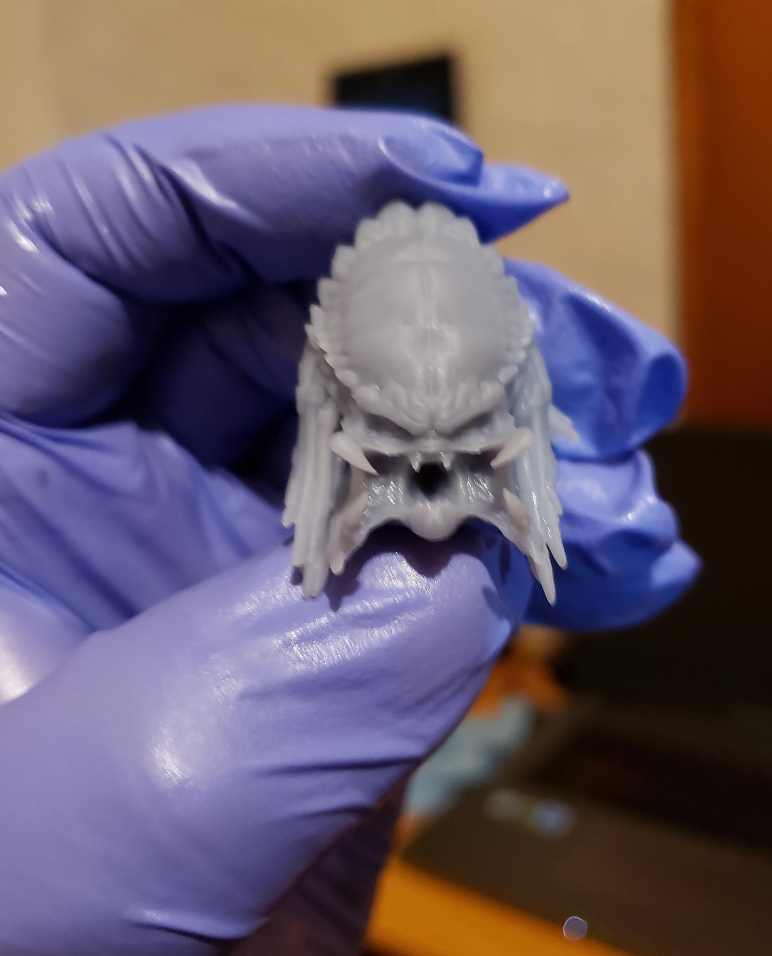 3d Print, 3d Printing, Airbrush, Anycubic Photon, Dlp, Gambody, Monster, Movie, Photon, Predator, Resin, Sla, The Predator, Water Effect, Water Effects, Yautja