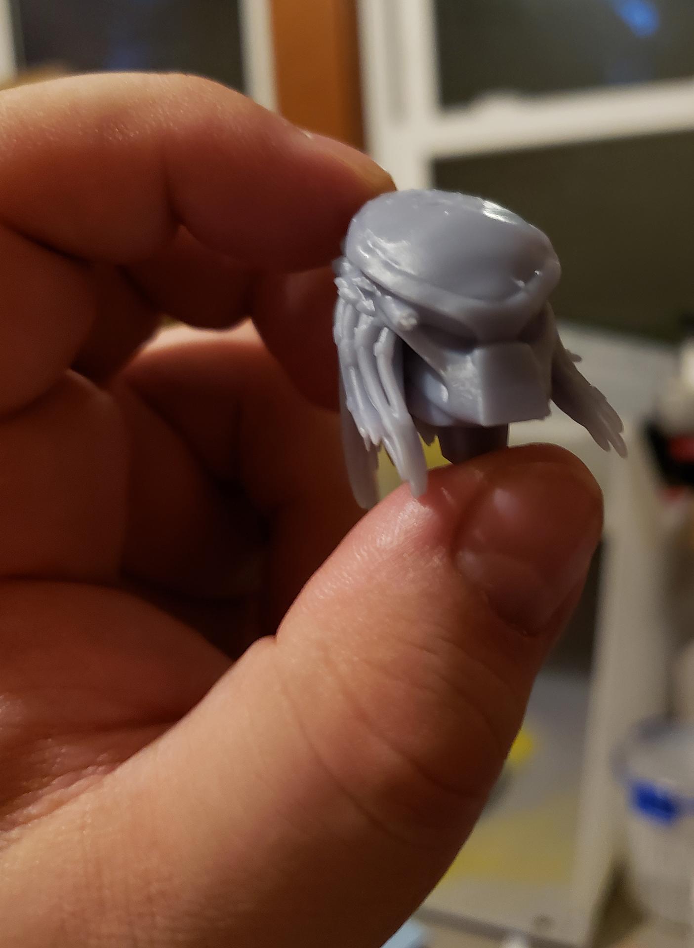 3d Print, 3d Printing, Airbrush, Anycubic Photon, Dlp, Gambody, Monster, Movie, Photon, Predator, Resin, Sla, The Predator, Water Effect, Water Effects, Yautja
