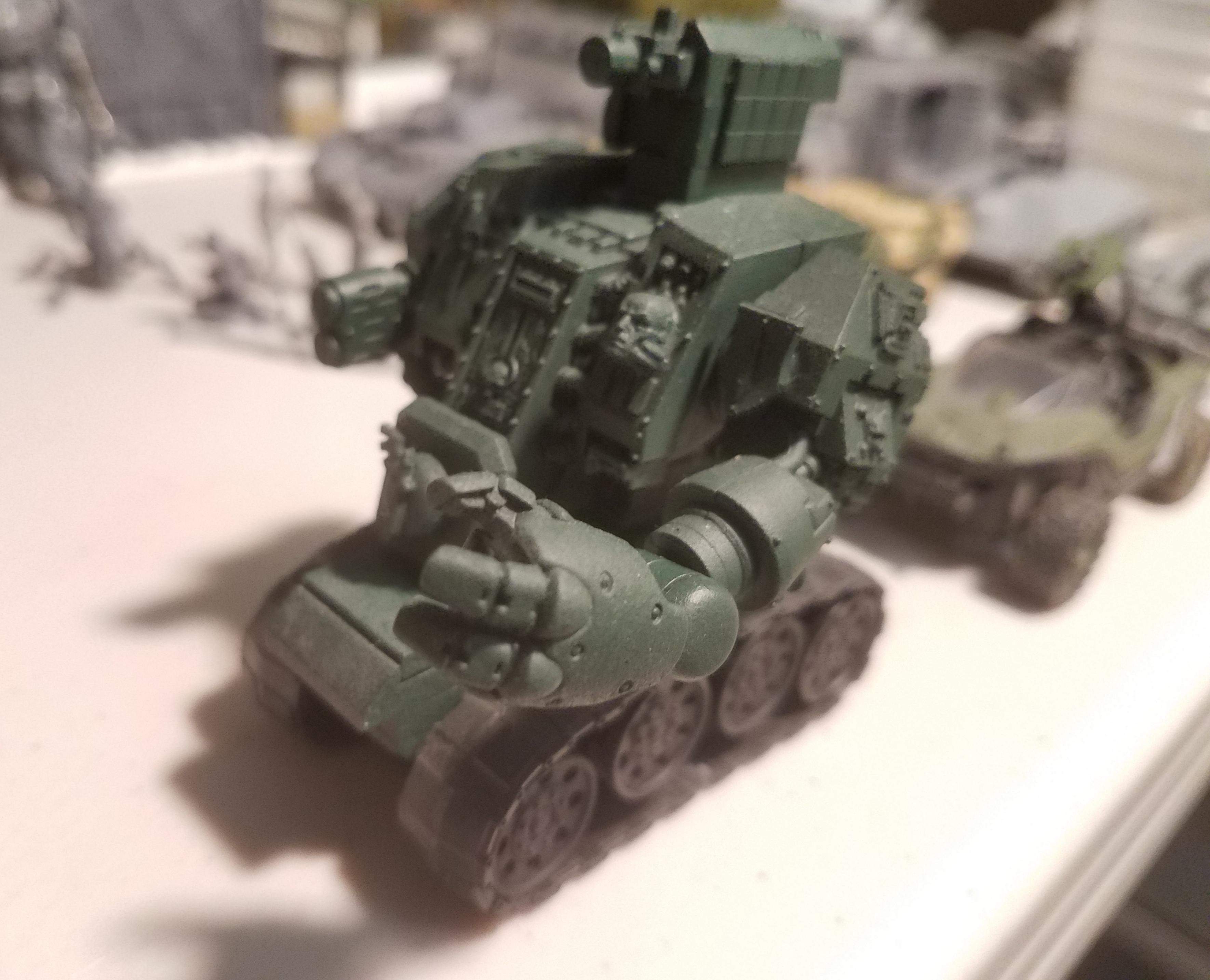 Terminator Armor, Dark Angel dreadnought on tracks
