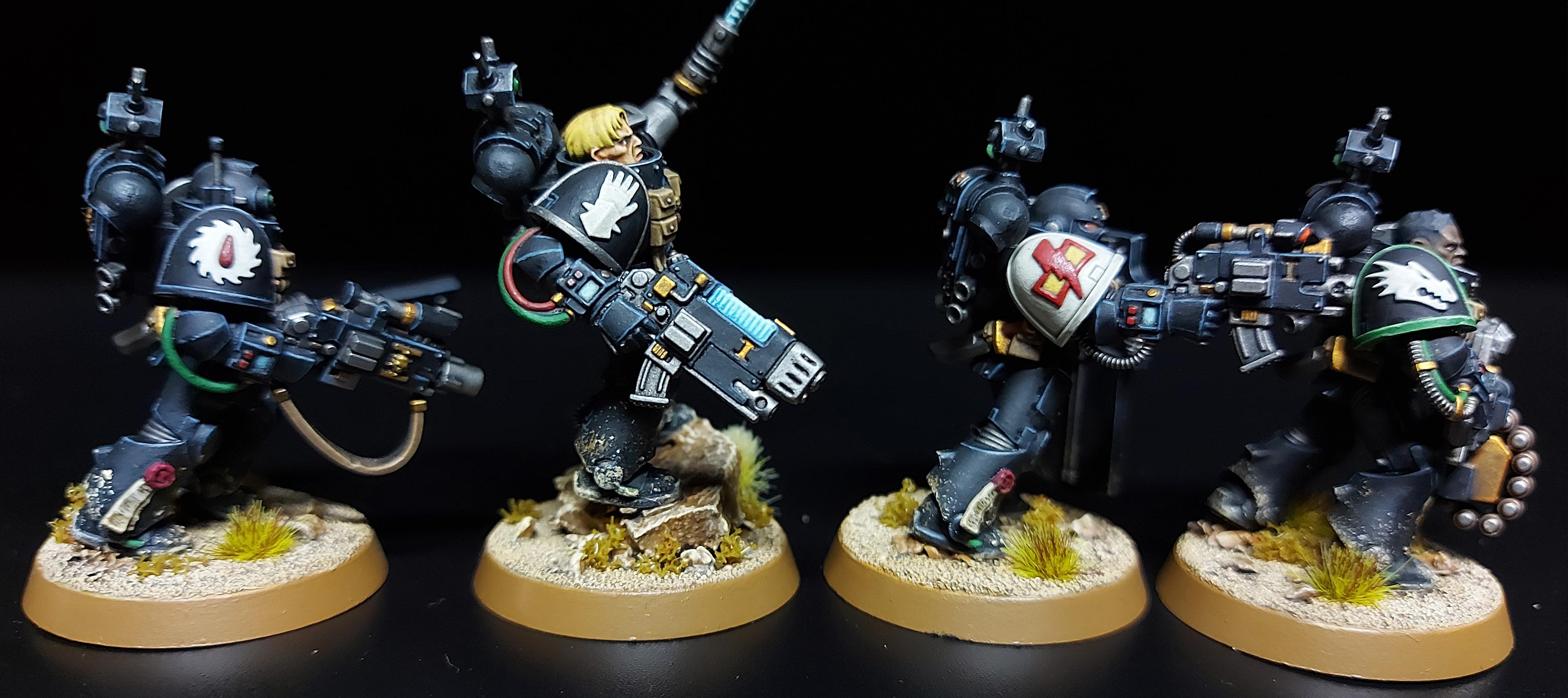 Deathwatch, Kill Team, Pauldrons, Shoulder Pads, Space, Space Marines, Veteran
