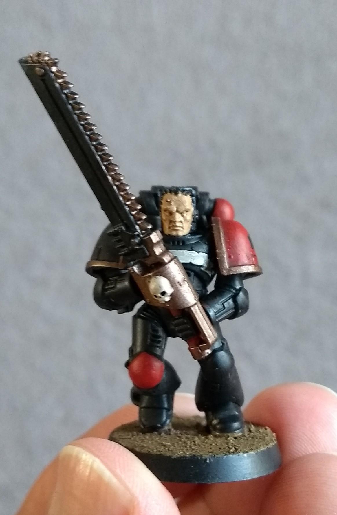 Assault Squad Sergeant with Eviscerator