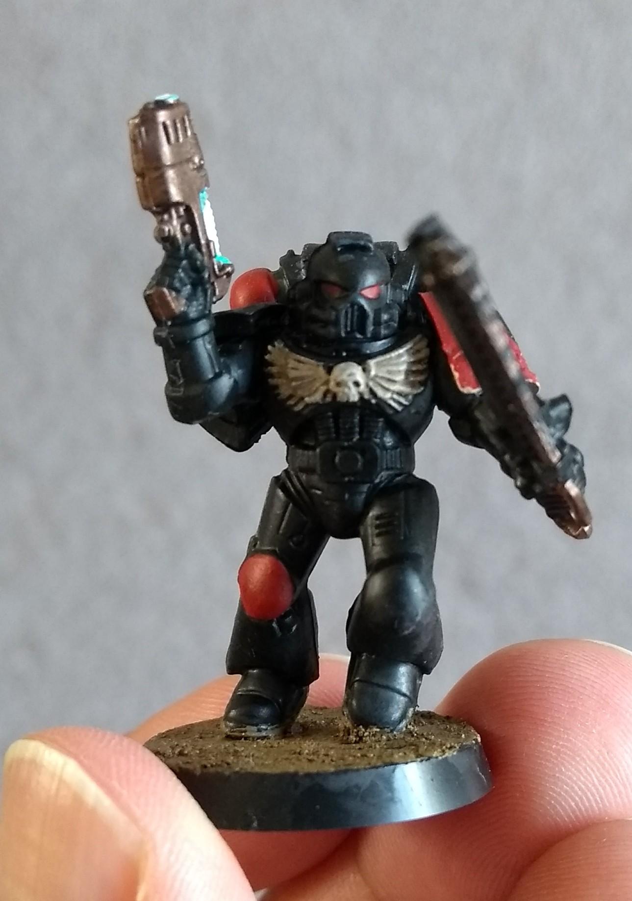 Assault Marine with Plasma Pistol and Chainsword