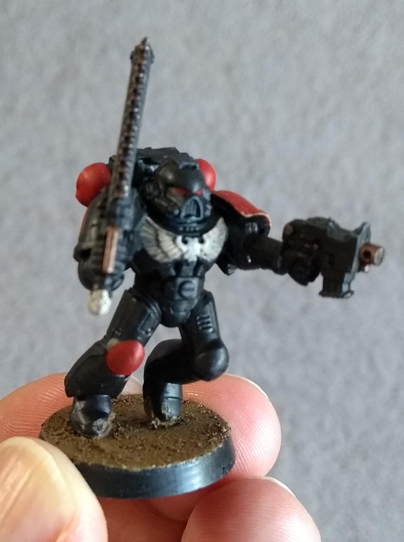 Assault Marine with Bolt Pistol and Chainsword