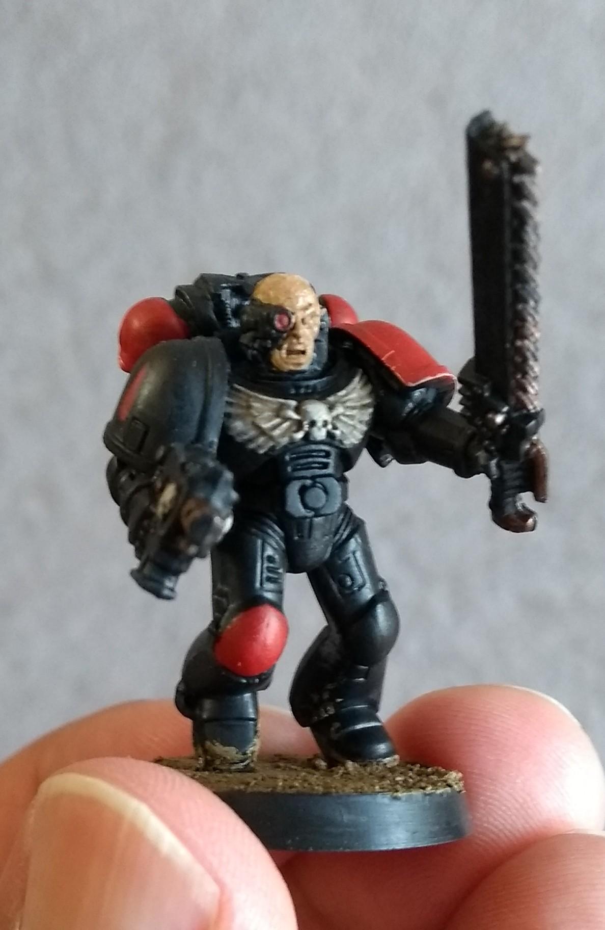 Assault Marine with Bolt Pistol and Chainsword