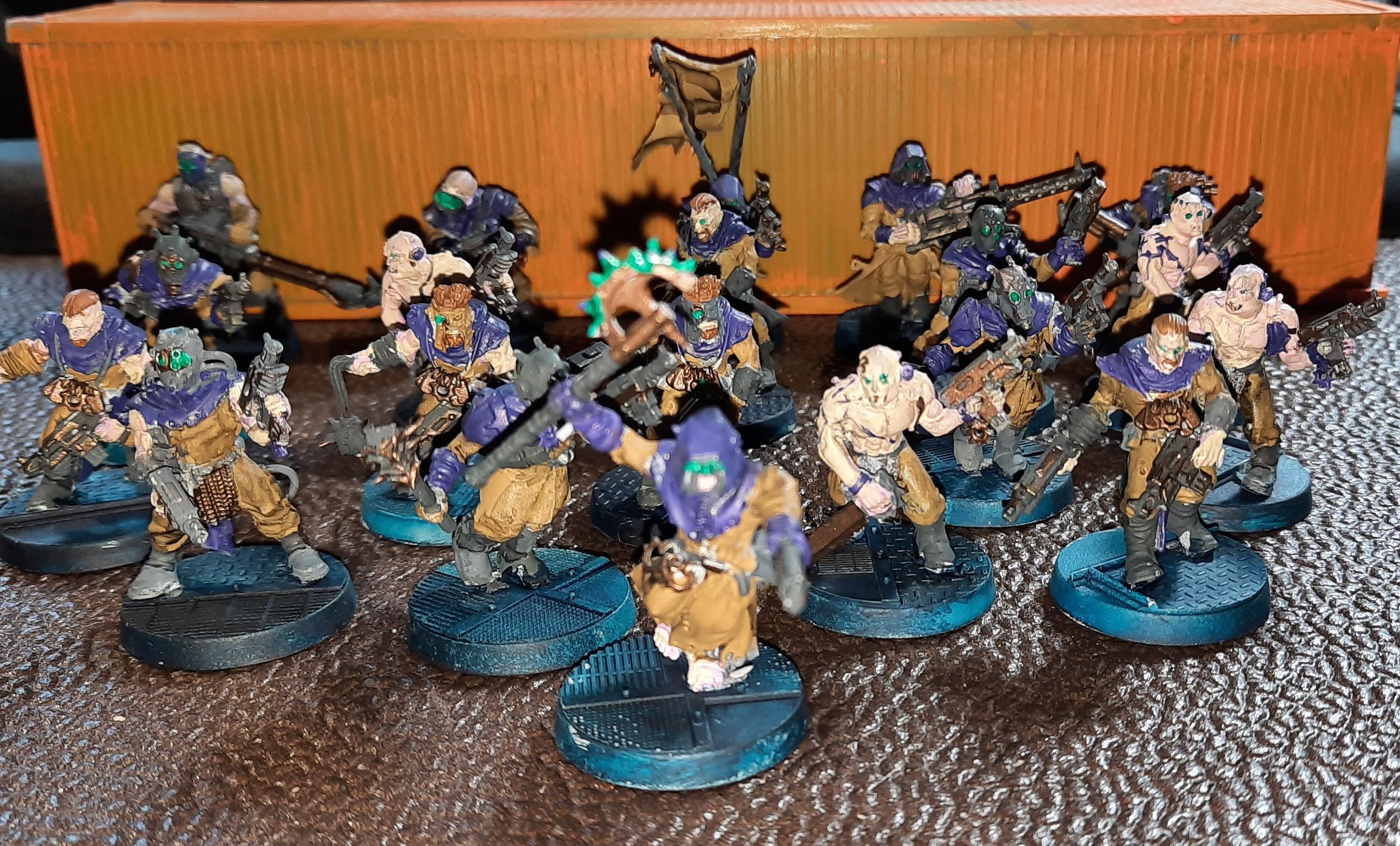 Chaos, Cult, Genestealer Cult, Neophite, Pistol