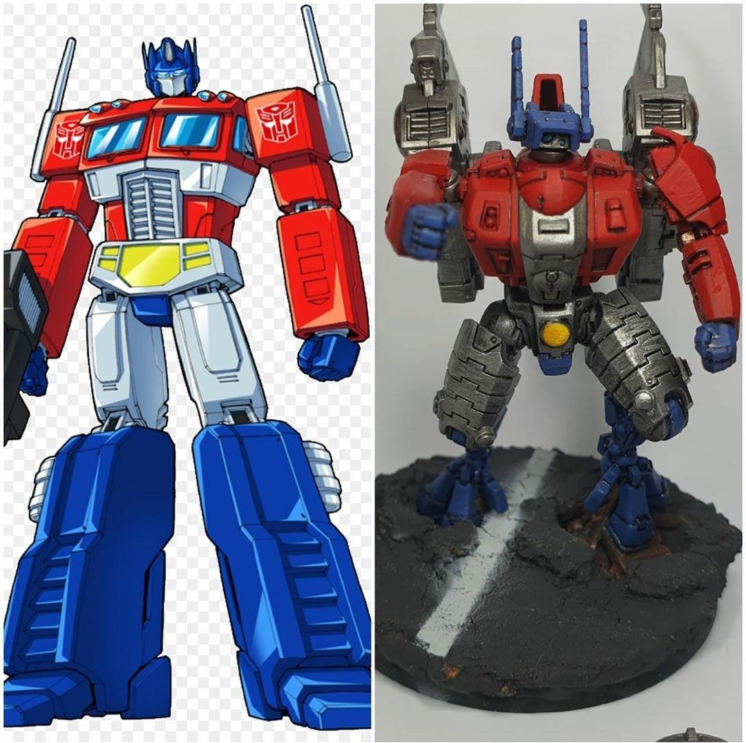 Crisis Battlesuit, Tau, Transformers