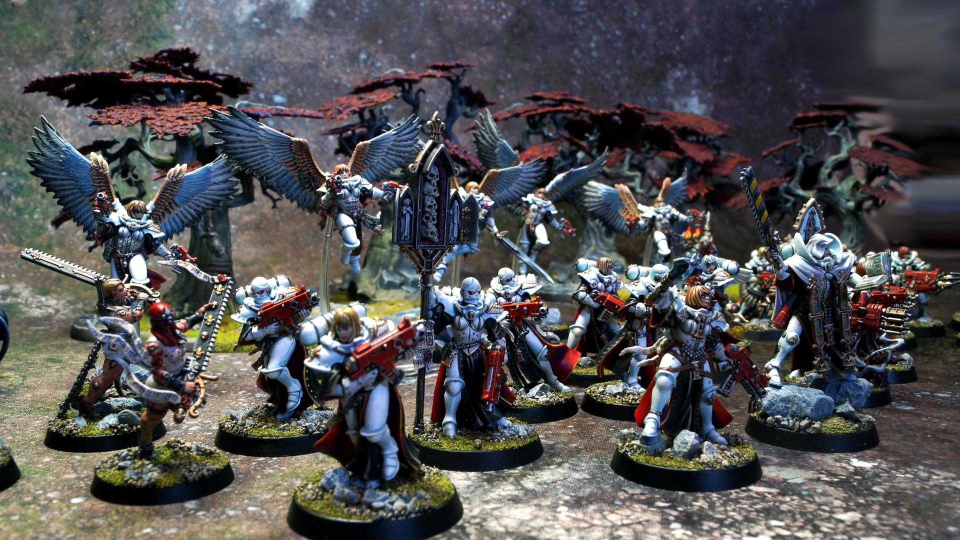 Adepta Sororitas, New40k, Order Of The Sacred Rose, Sisters Of Battle, Warhammer 40,000
