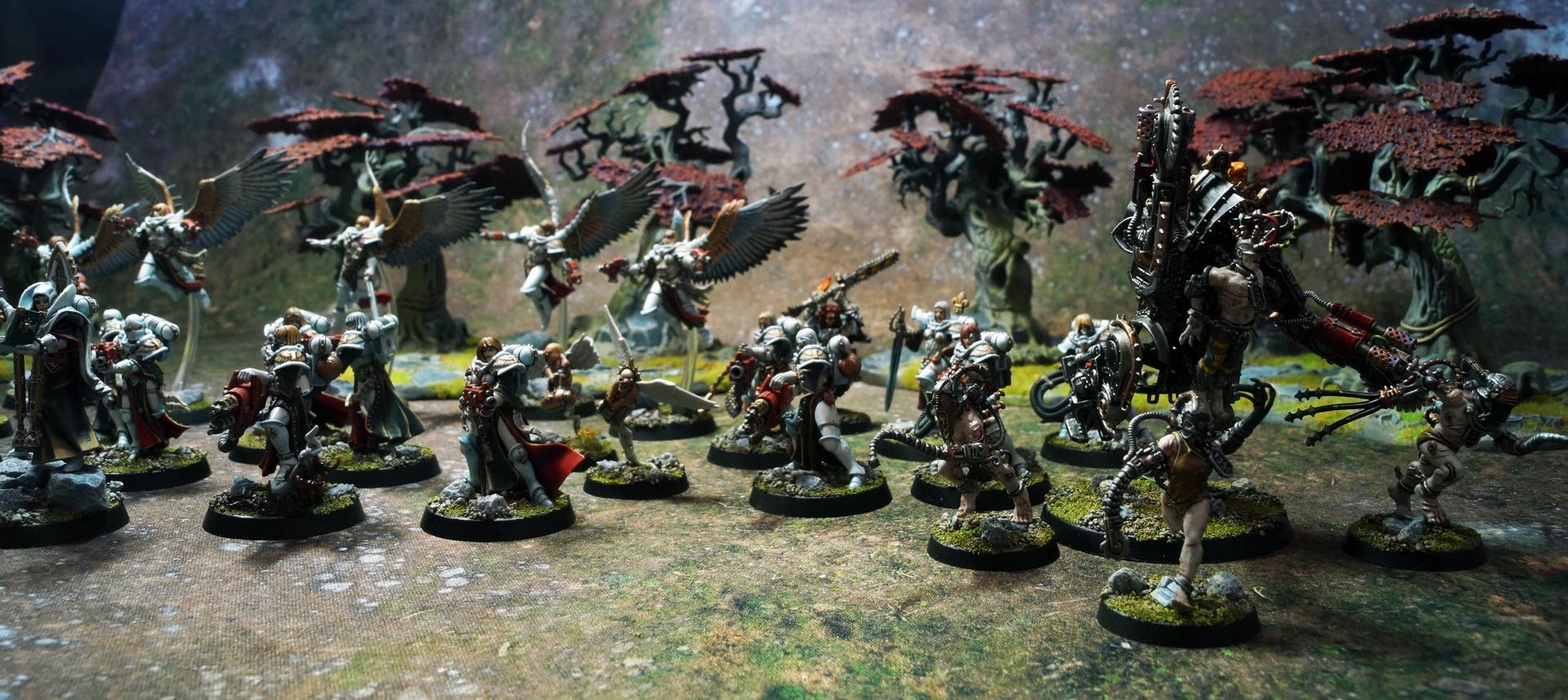 Adepta Sororitas, New40k, Order Of The Sacred Rose, Sisters Of Battle, Warhammer 40,000