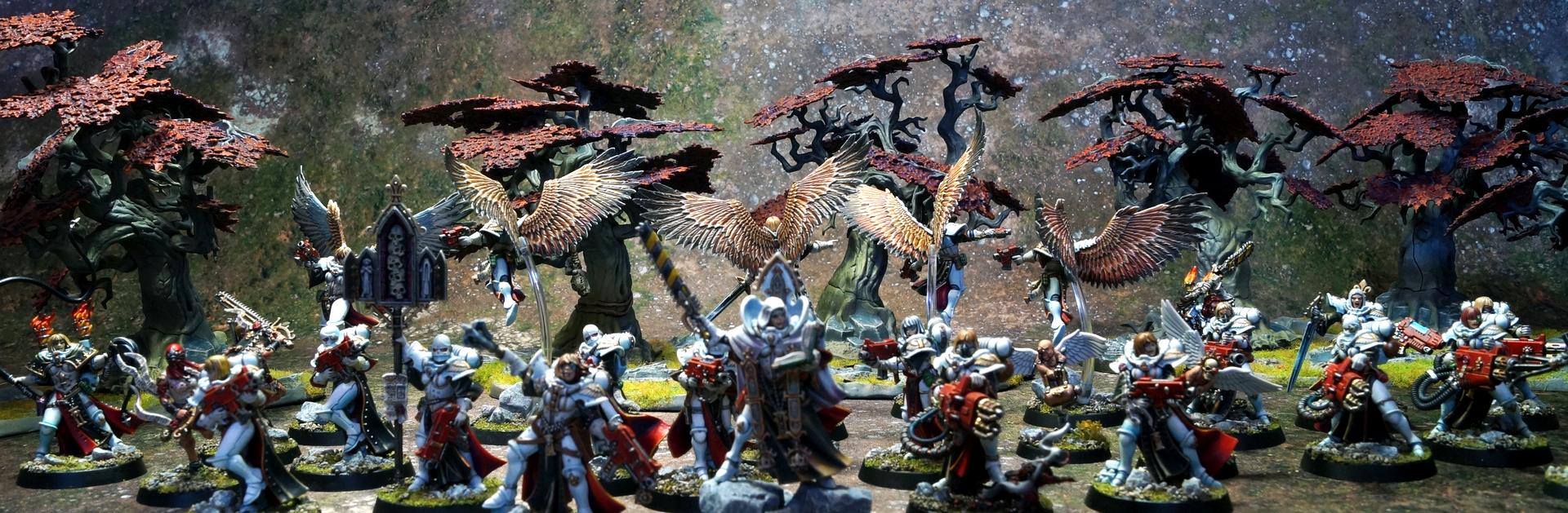 Adepta Sororitas, New40k, Order Of The Sacred Rose, Sisters Of Battle, Warhammer 40,000