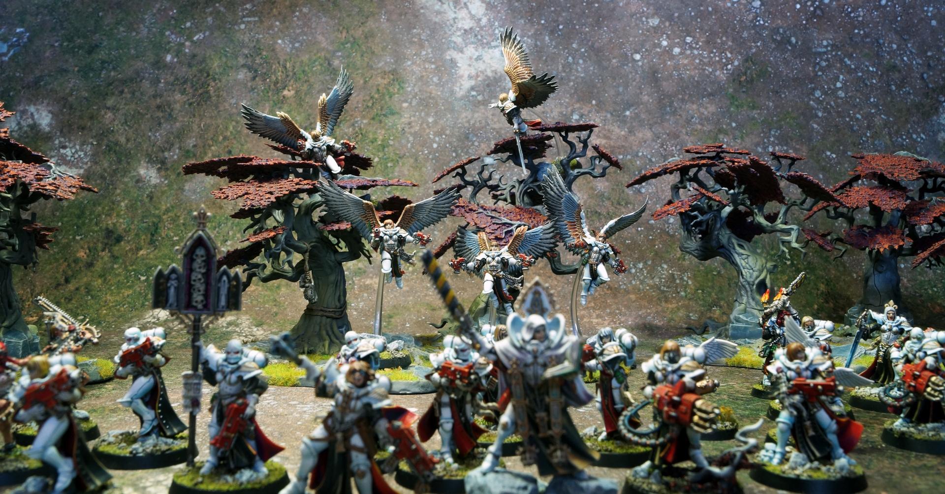 Adepta Sororitas, New40k, Order Of The Sacred Rose, Sisters Of Battle, Warhammer 40,000