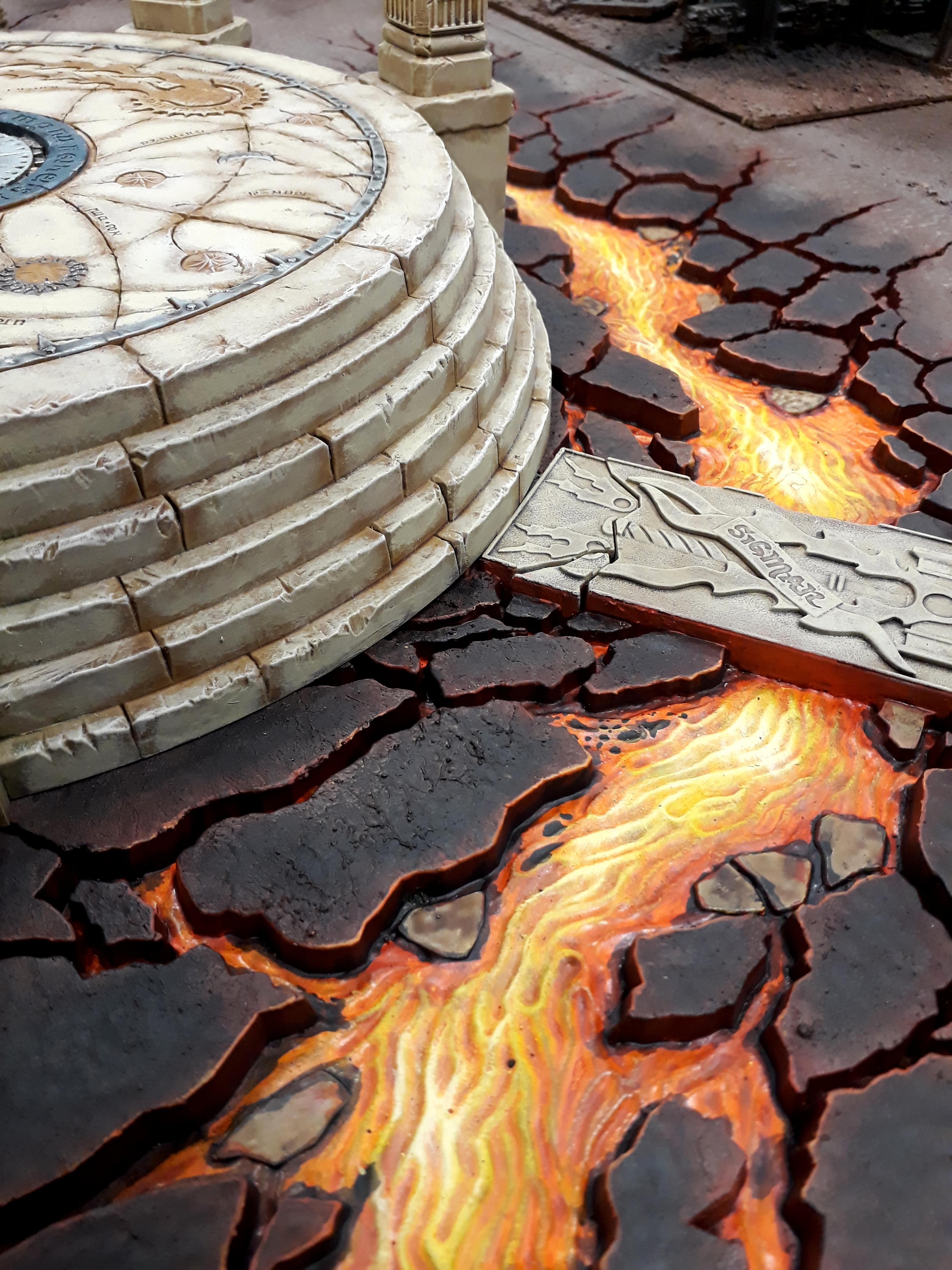Age Of Sigmar, Temple.lava, Terrain, Warhammer Fantasy