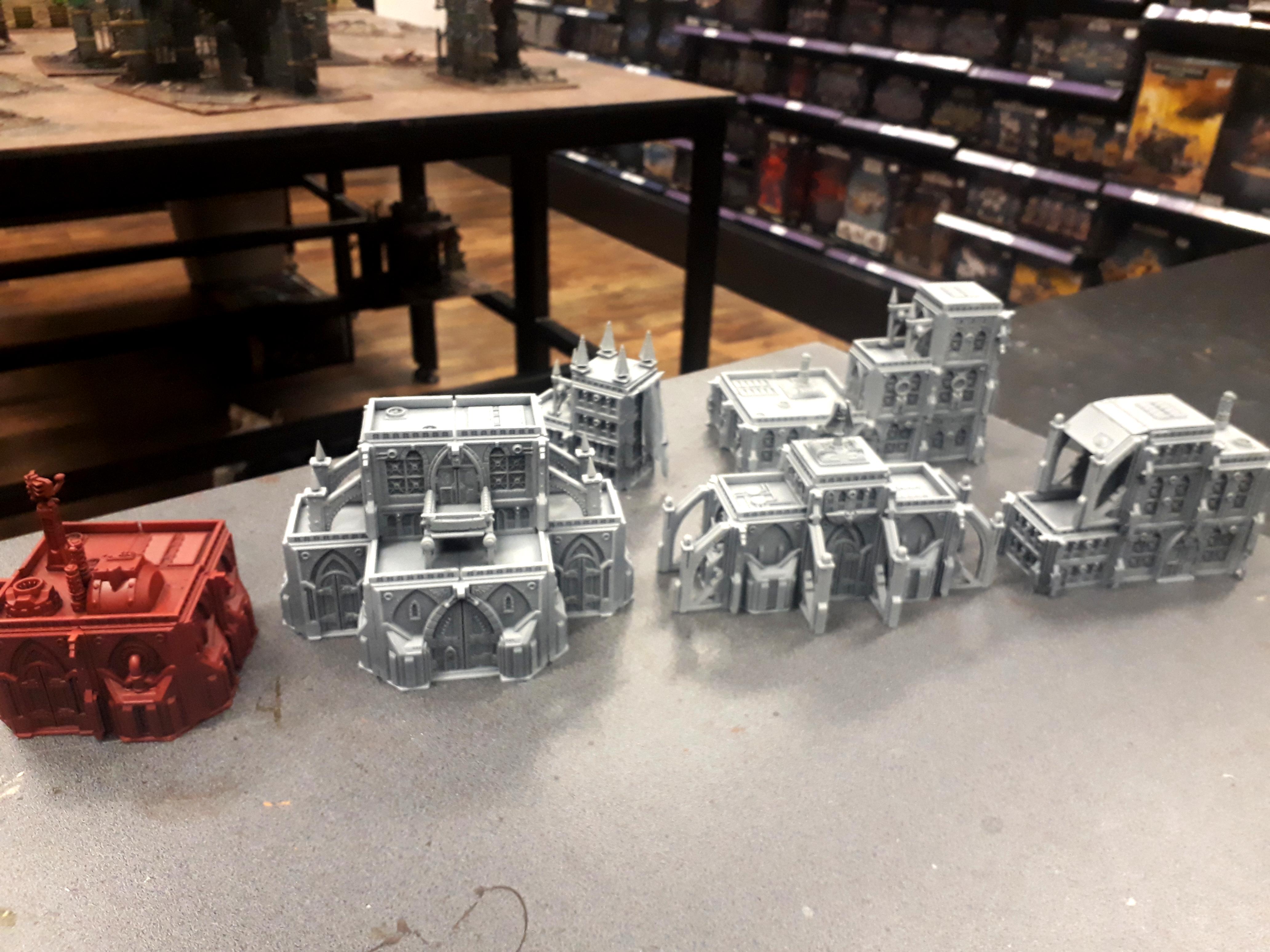 Terrain, Titanicus, titanicus kitbash terrain