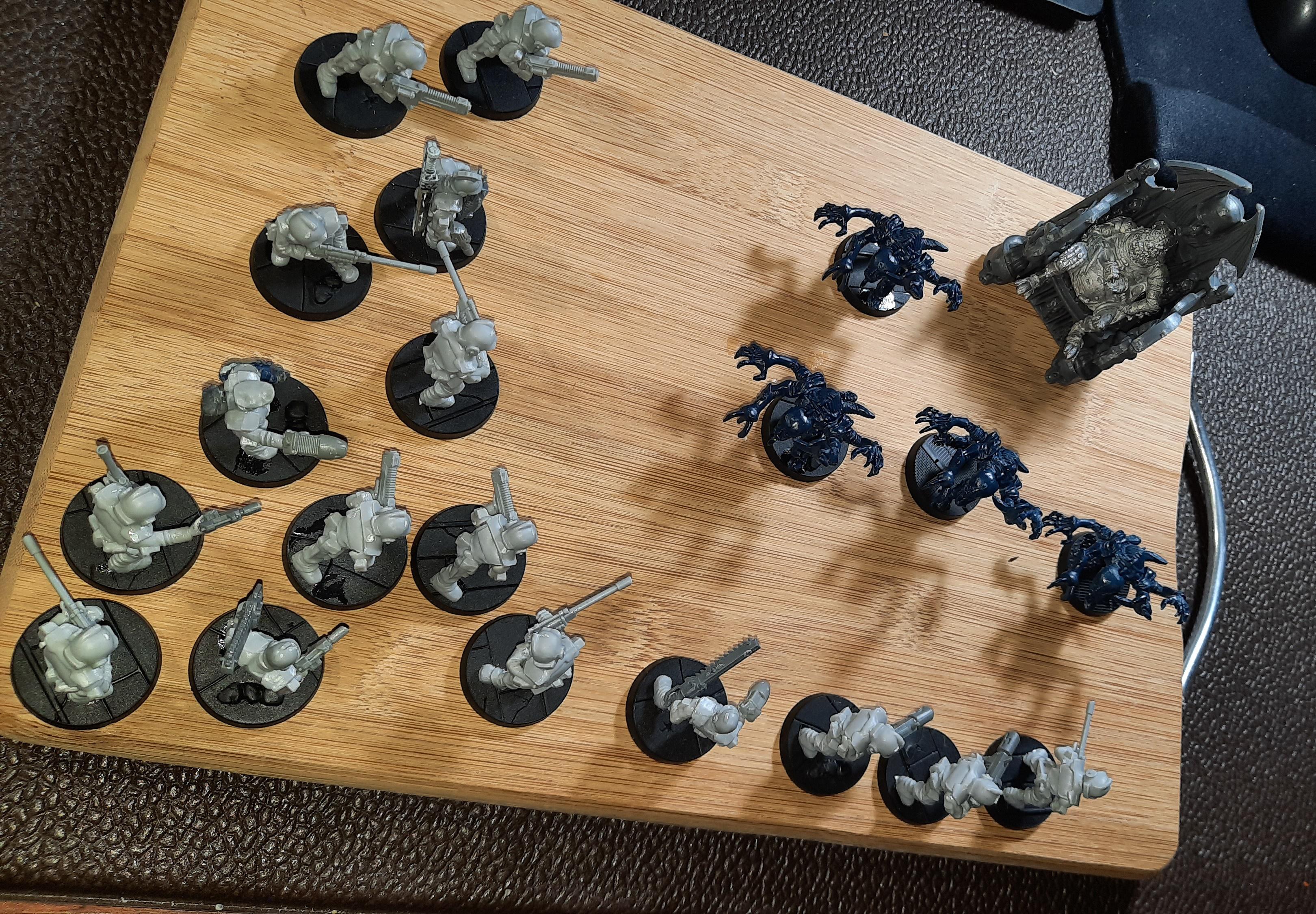 1988, Cult, Genestealer, Imperial Guard, Necromunda Spiders, Oldhammer, Patriarch, Plastic, Rogue Trader