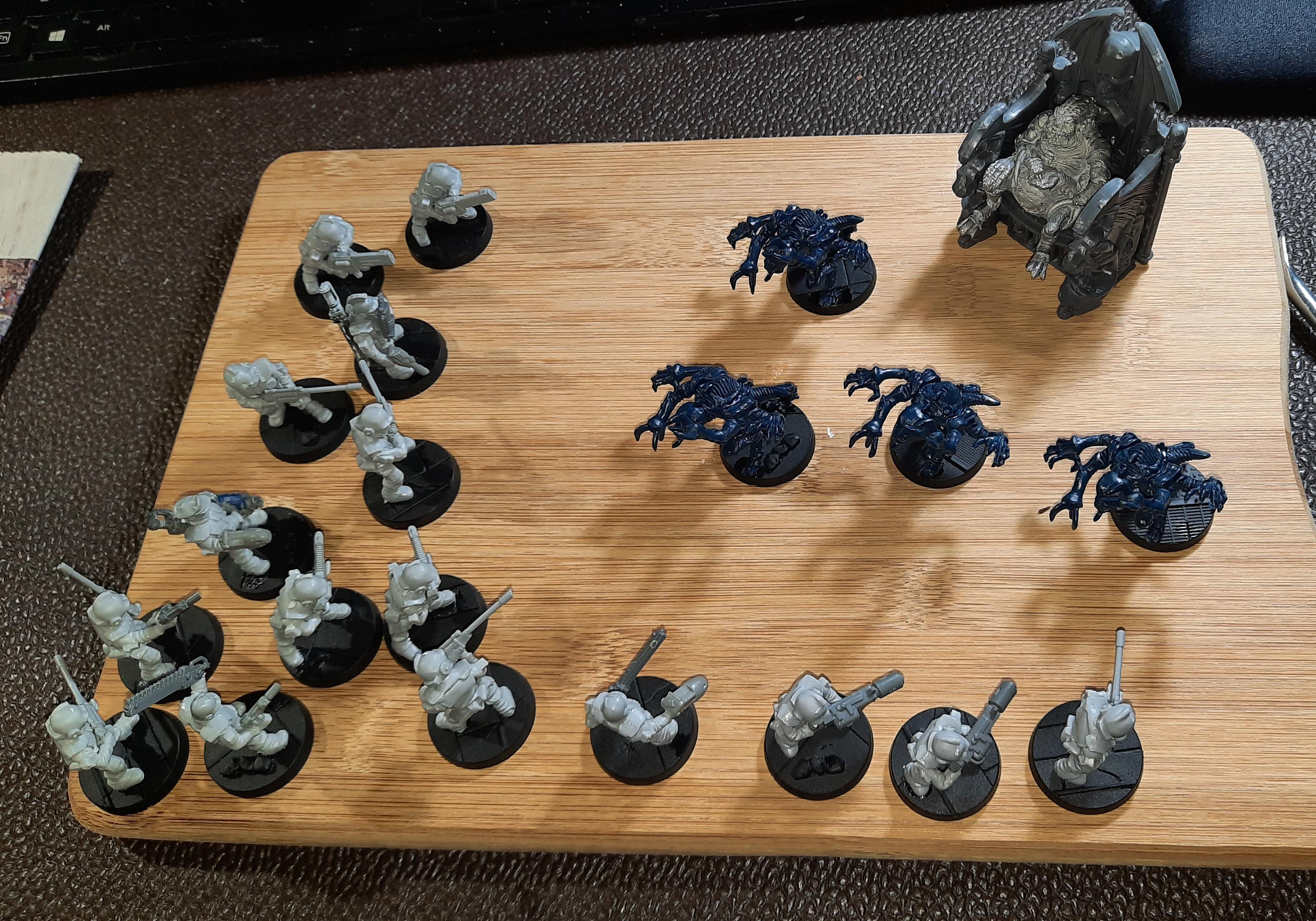 1988, Cult, Genestealer, Imperial Guard, Necromunda Spiders, Patriarch, Plastic, Rogue Trader