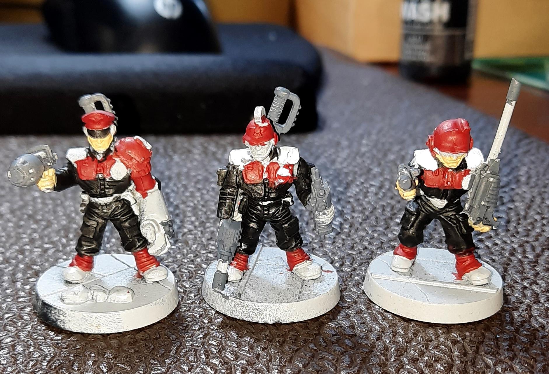 1988, Imperial Guard, Necromunda Spiders, Oldhammer, Plastic, Rogue Trader, Work In Progress