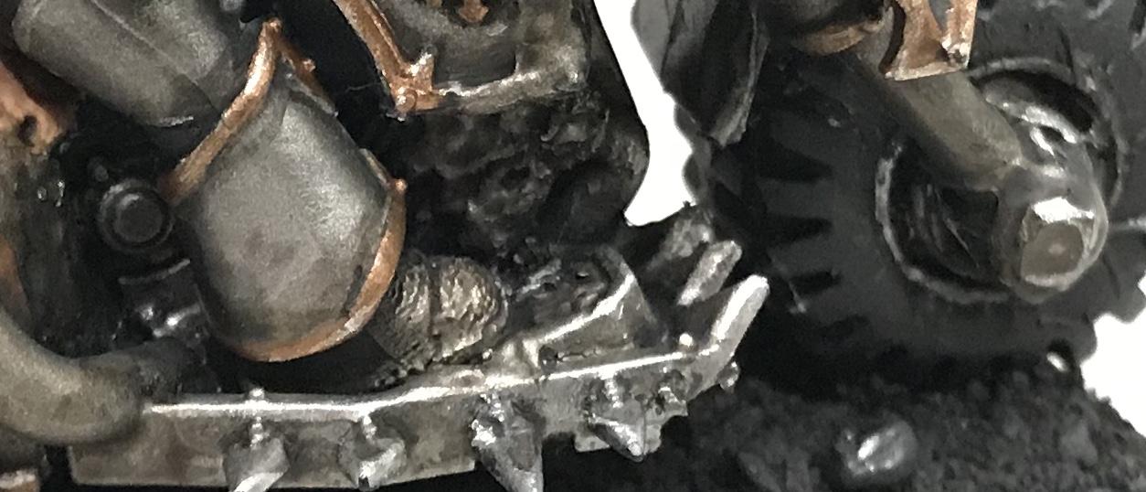 Chaos Bikers, Iron Warriors, Work In Progress