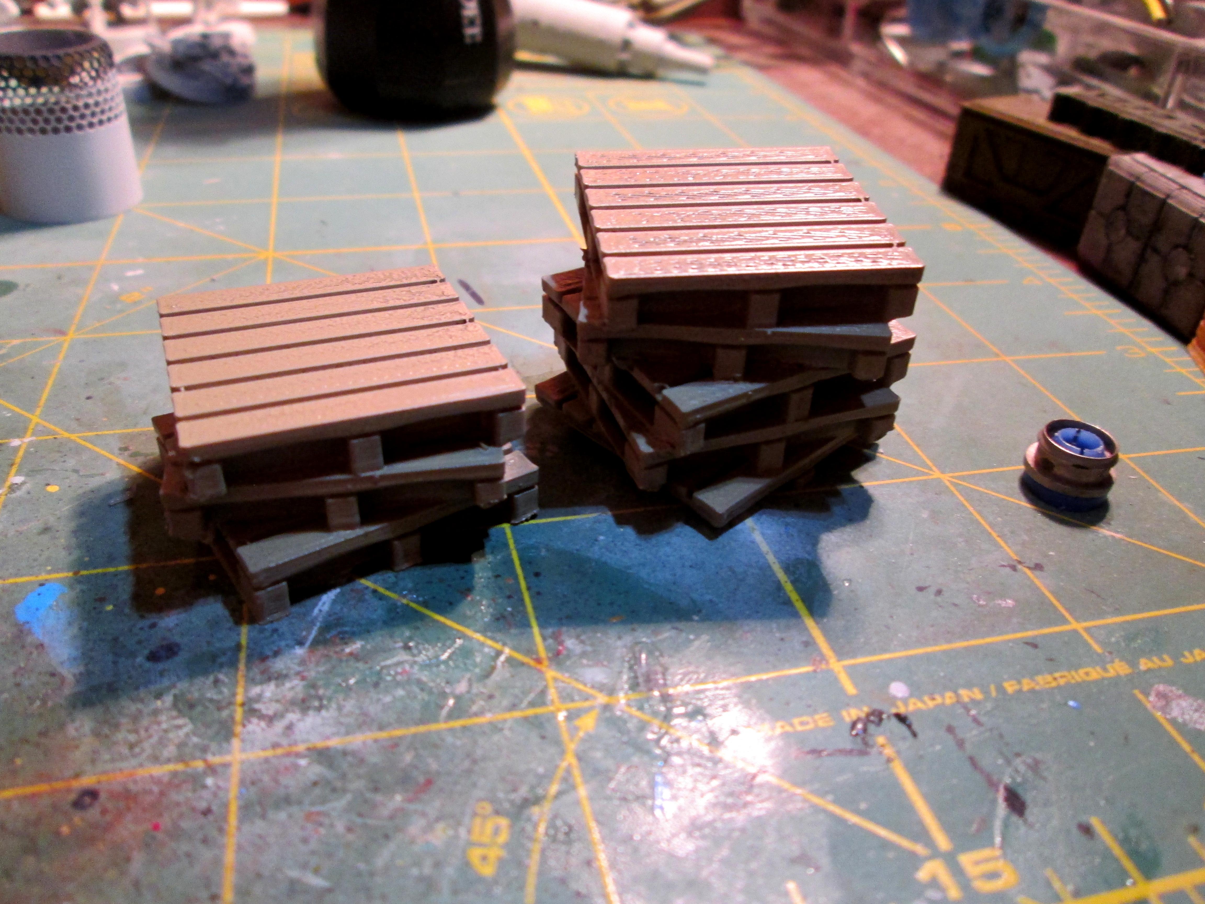 3d, Chinese, Print, Terrain, Village
