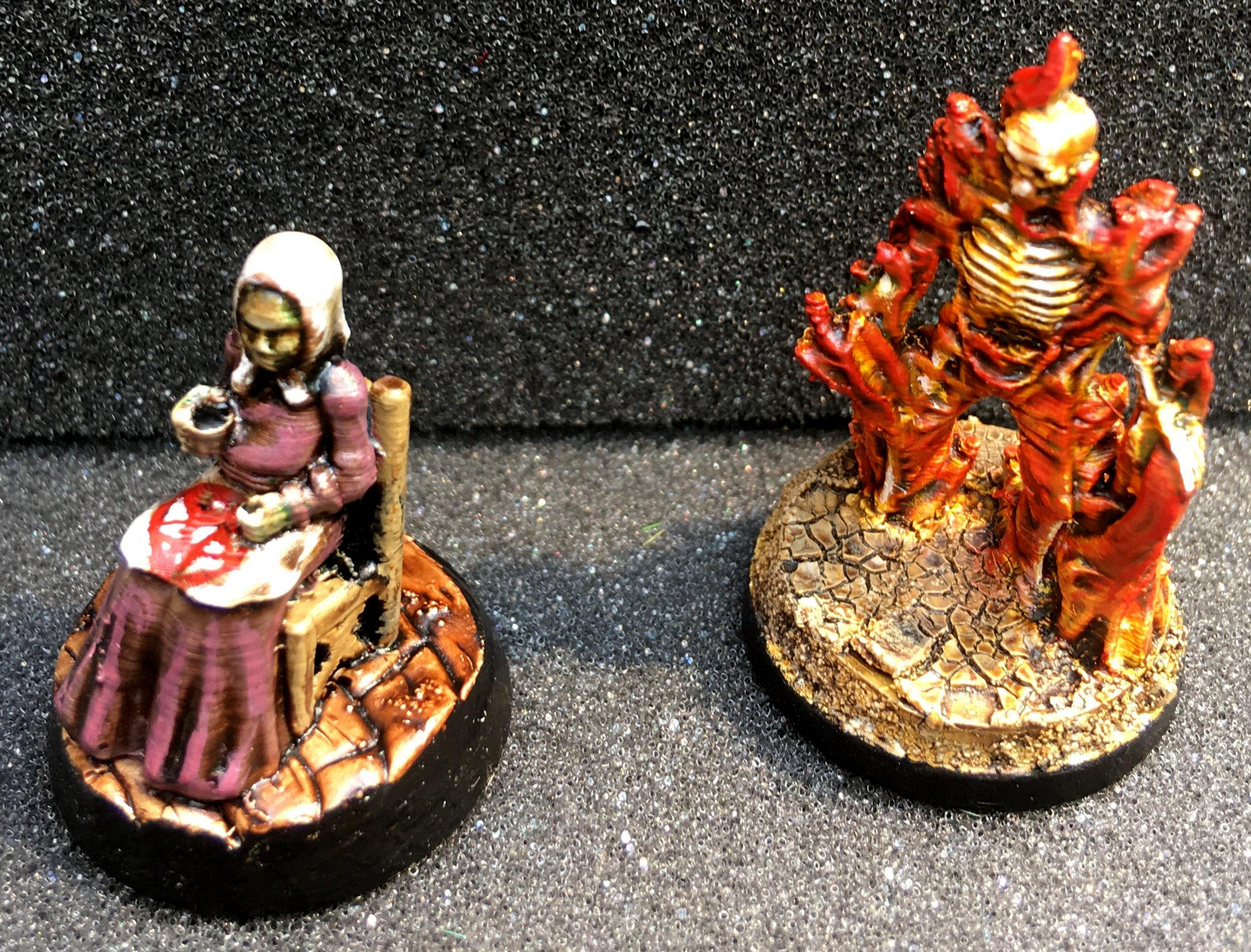 3d Print, Cowboy, Draculas America, Ghost, Grannie, Pentagram, Satan, Skeletons, Western