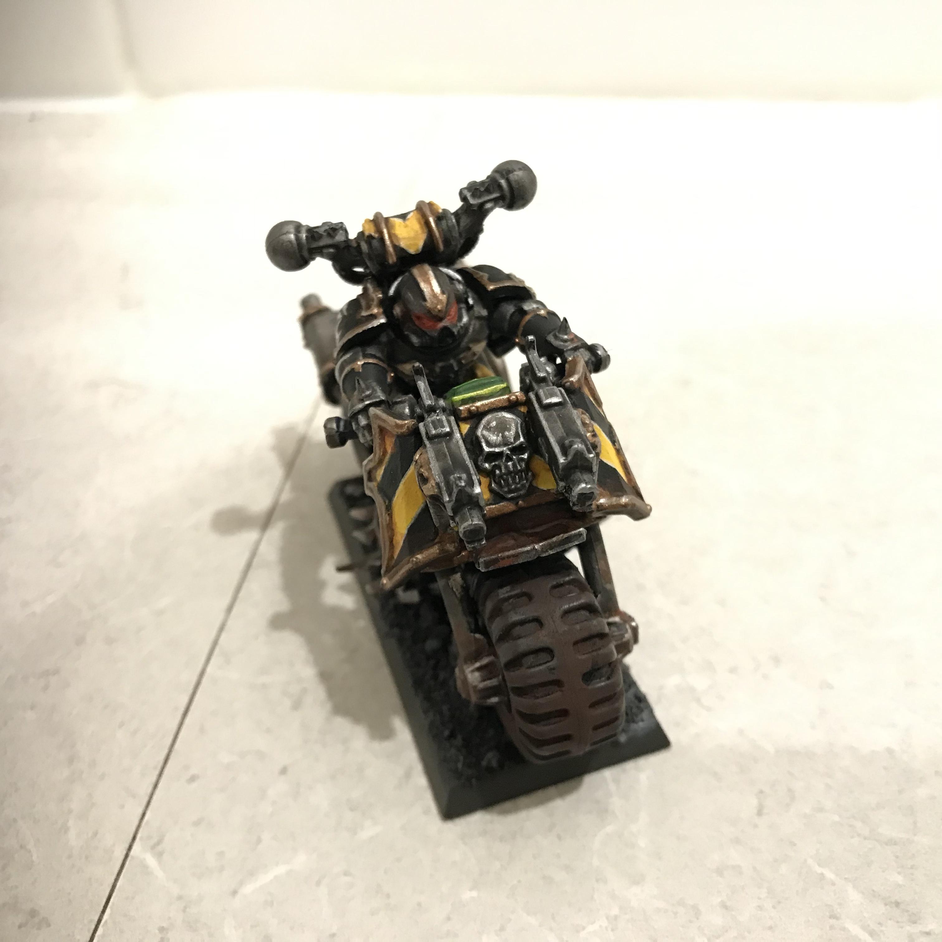Bike, Chaos, Chaos Space Marines, Iron Warriors