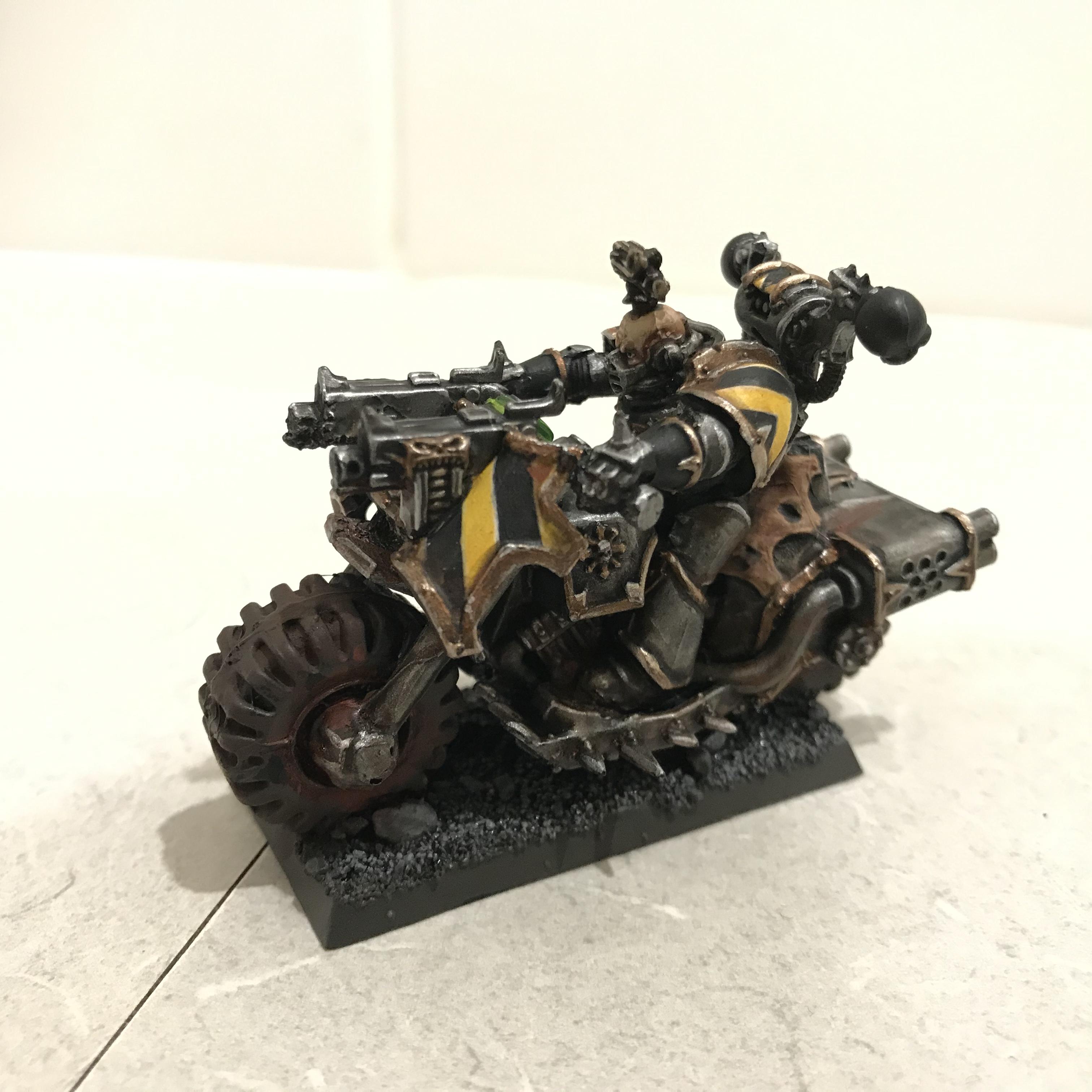 Bike, Chaos, Chaos Space Marines, Iron Warriors