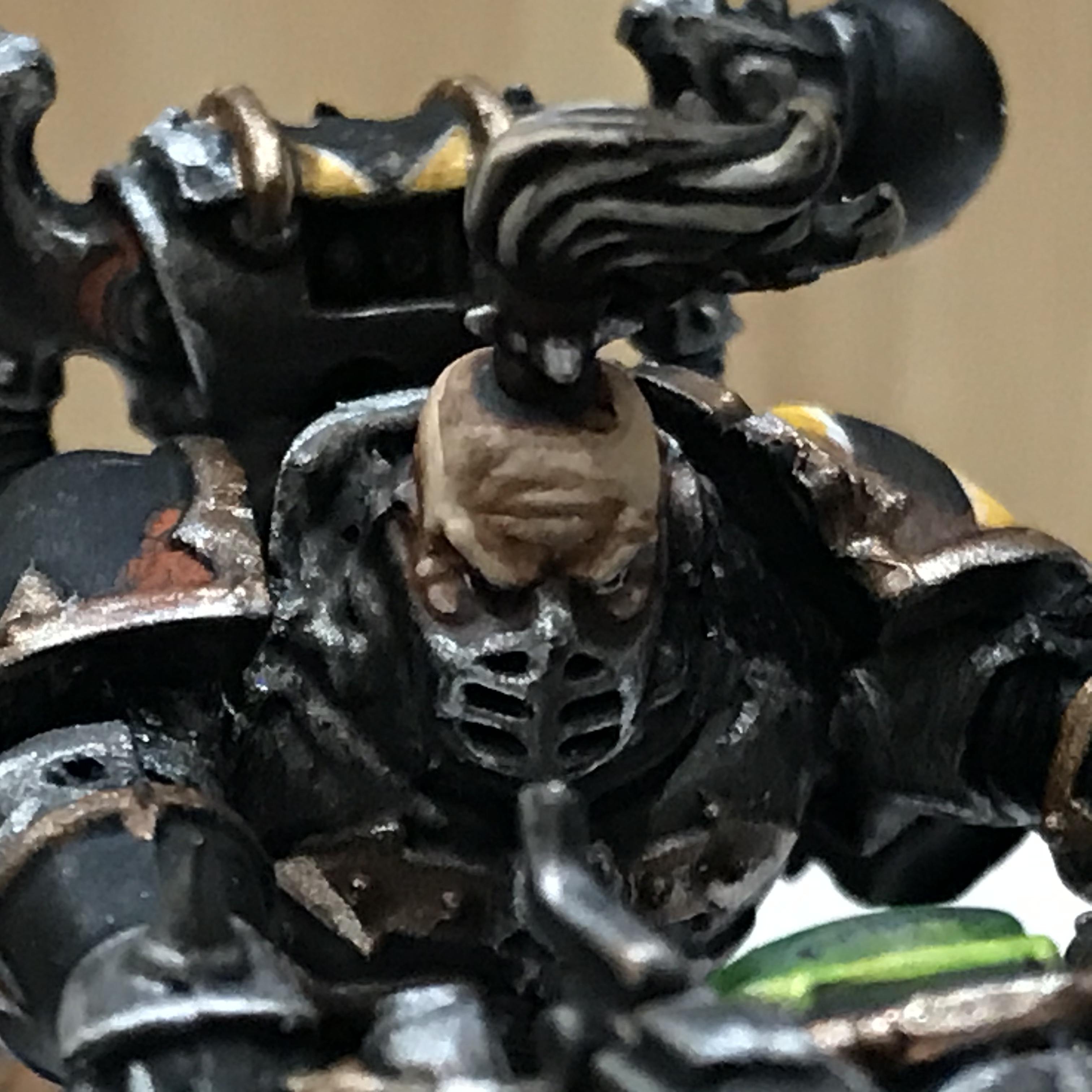 Bike, Chaos, Chaos Space Marines, Face, Iron Warriors