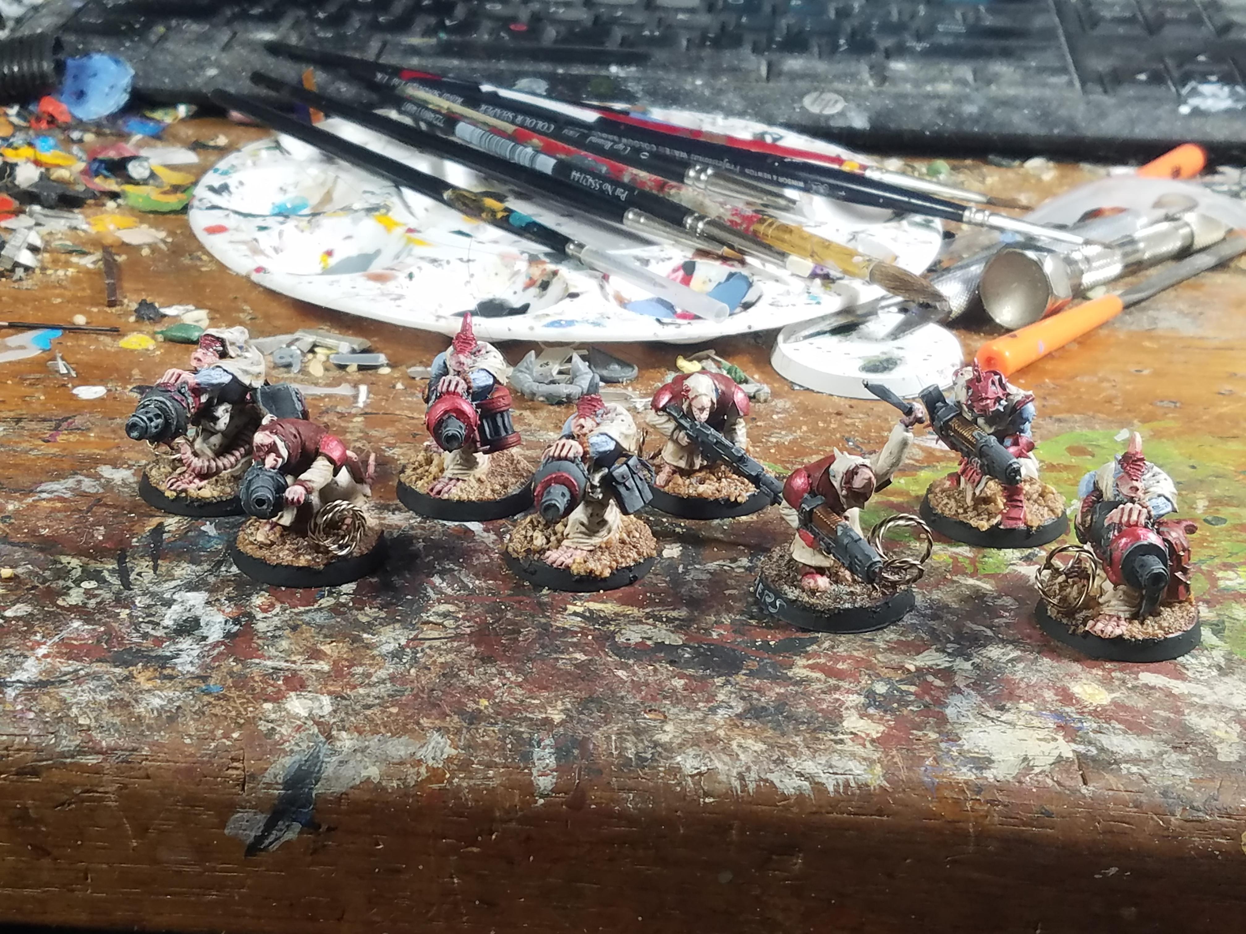 Citadel Miniatures, Games Workshop, Imperial Guard, Rats, Skaven