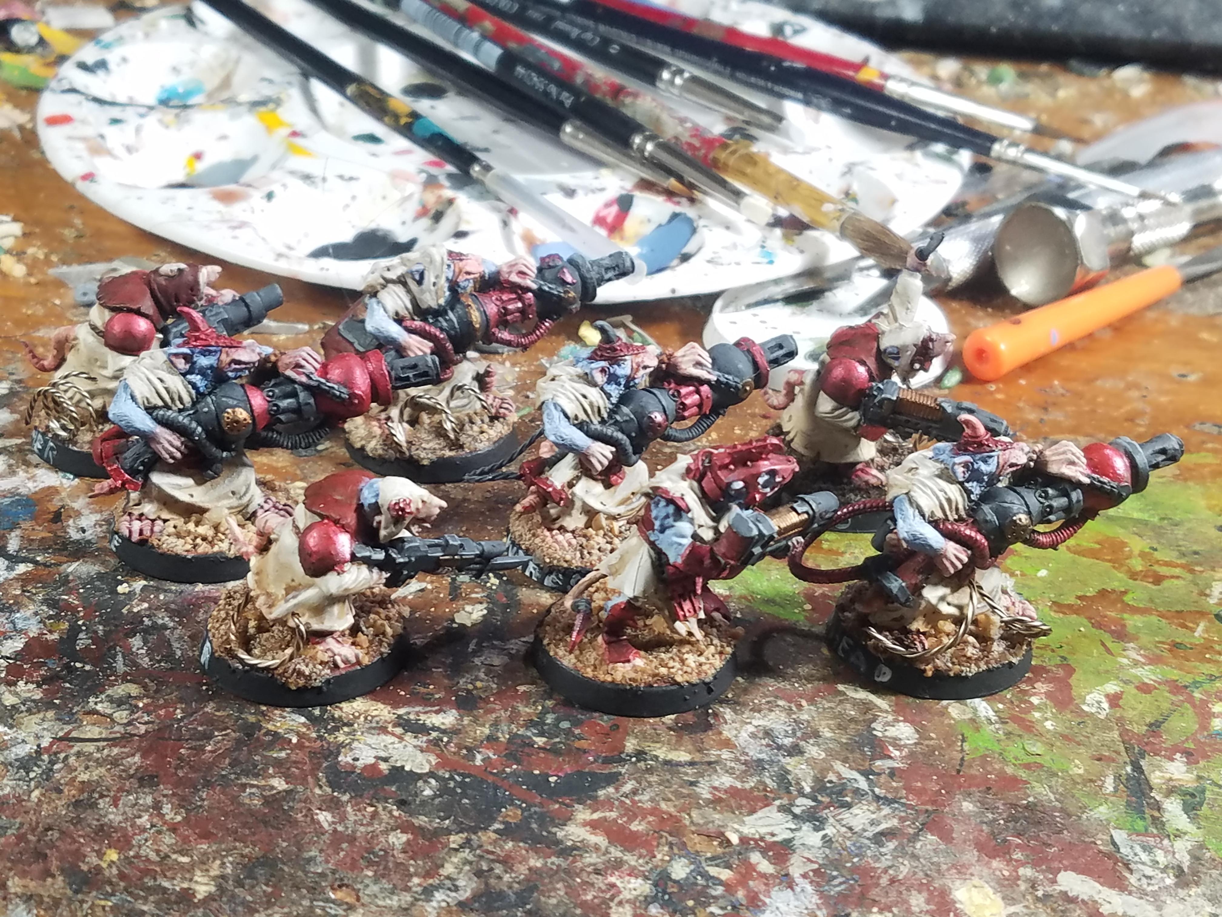 Citadel Miniatures, Games Workshop, Imperial Guard, Rats, Skaven