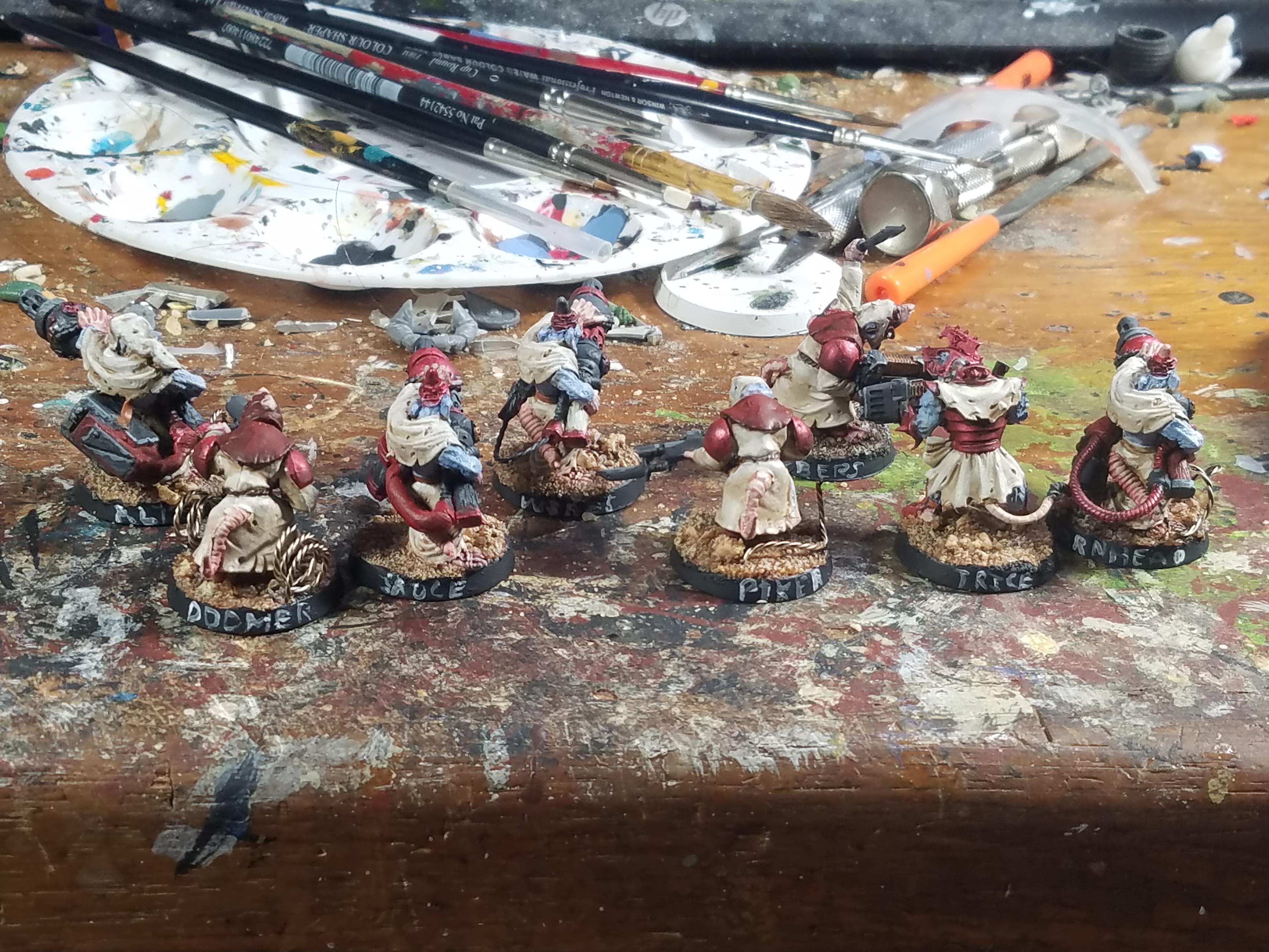 Citadel Miniatures, Games Workshop, Imperial Guard, Rats, Skaven